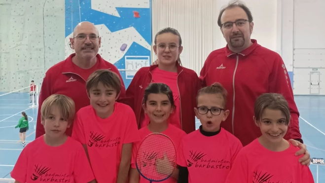 Representación del CB Barbastro en Binéfar. Representación del CB Barbastro en Binéfar.