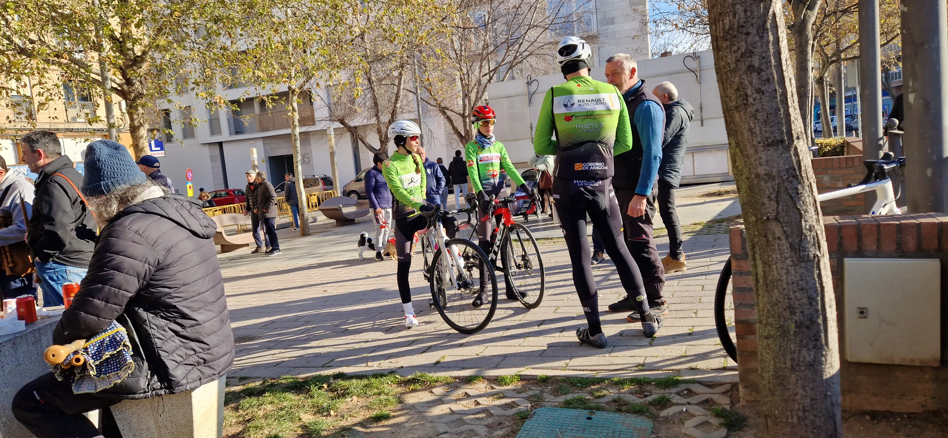 Almuerzo previo a la bendición de animales por San Antón. Foto Myriam Martínez 