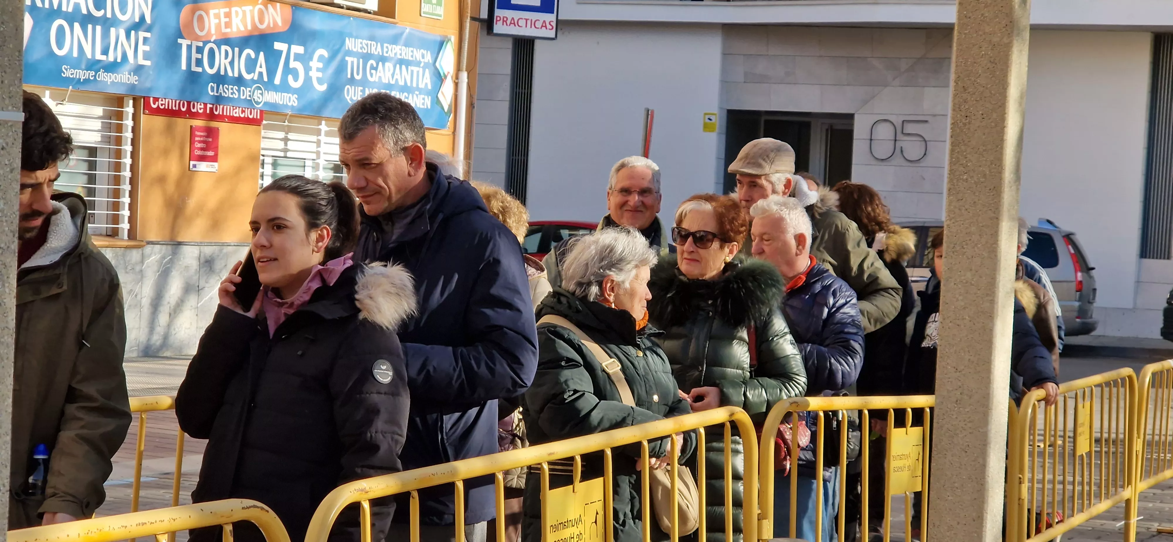 Almuerzo previo a la bendición de animales por San Antón. Foto Myriam Martínez 