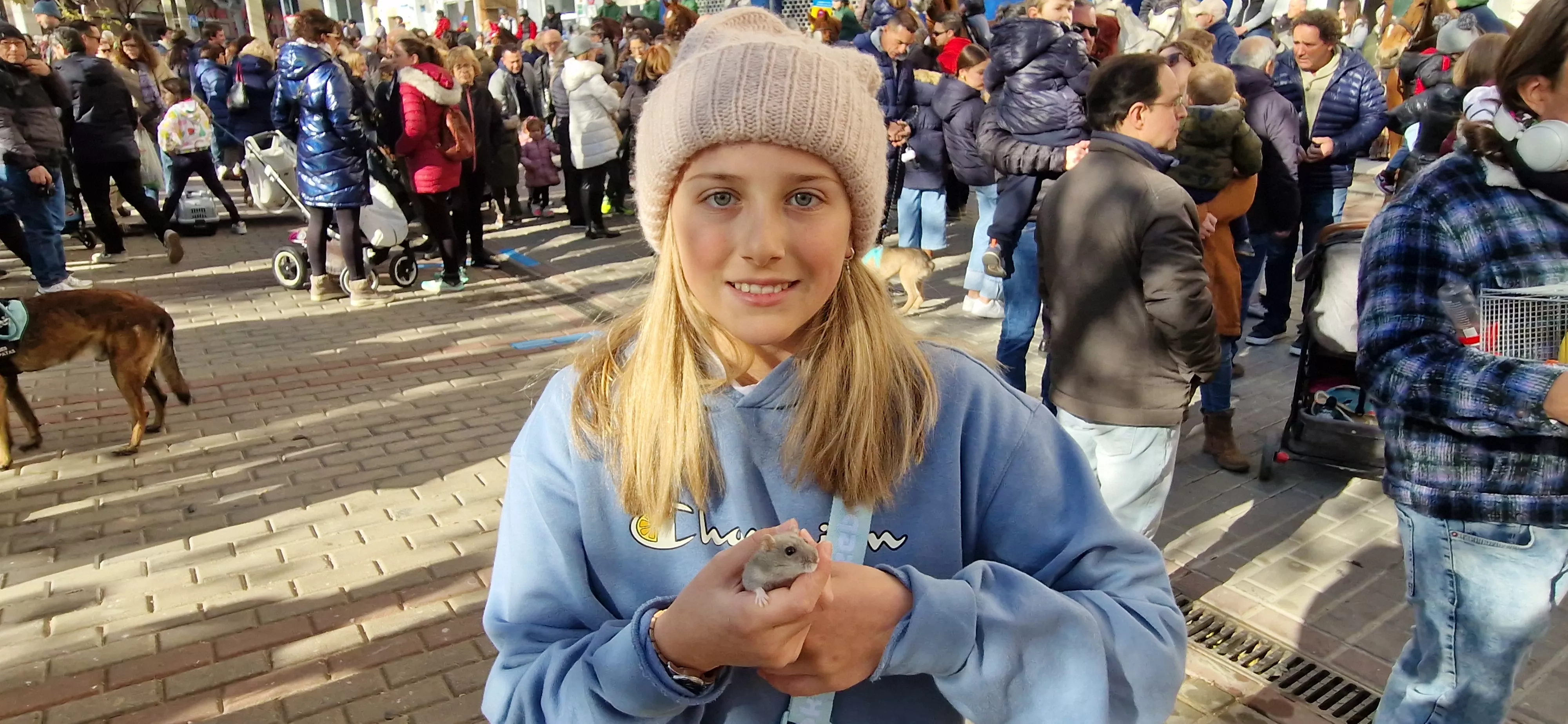 Bendición de animales por San Antón. Foto Myriam Martínez 