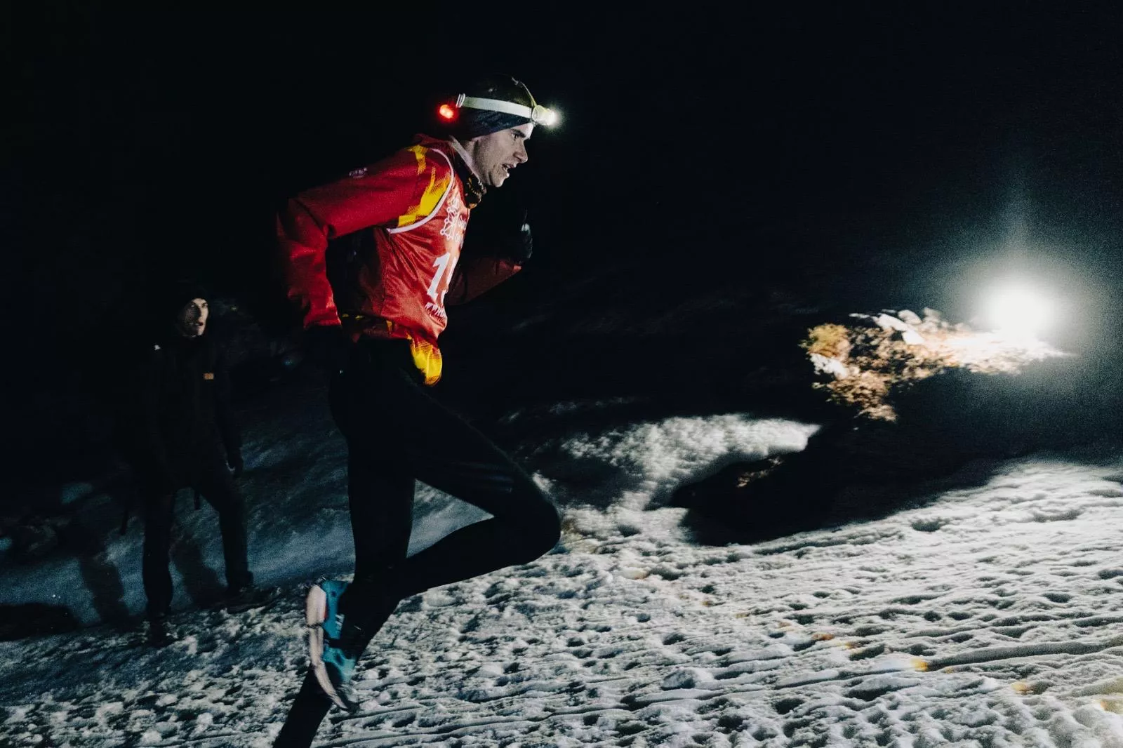 Álvaro Osanz, campeón de España se snowrunning