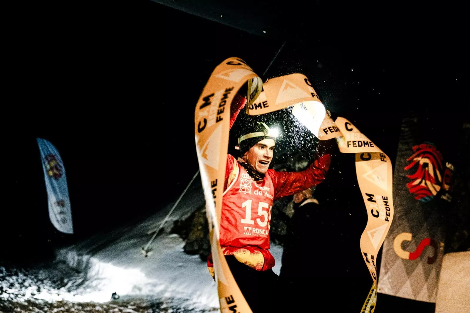 Álvaro Osanz, campeón de España de snowrunning