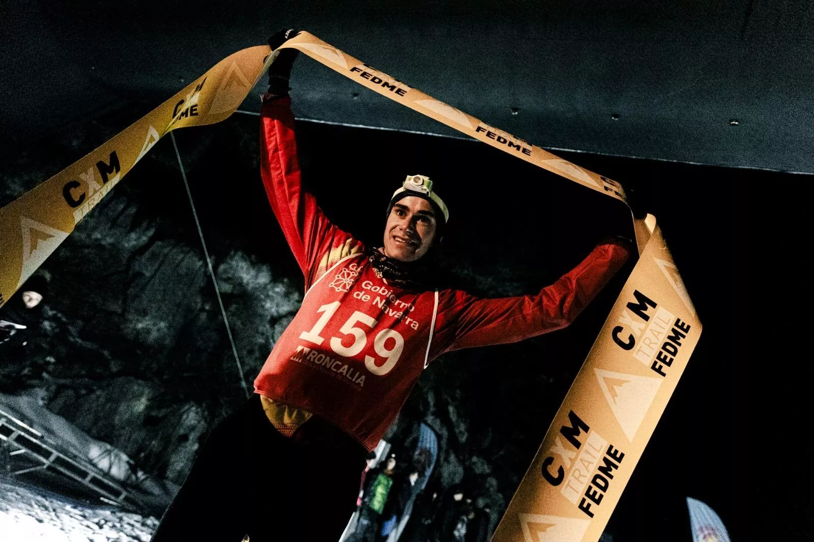 Álvaro Osanz, campeón de España se snowrunning