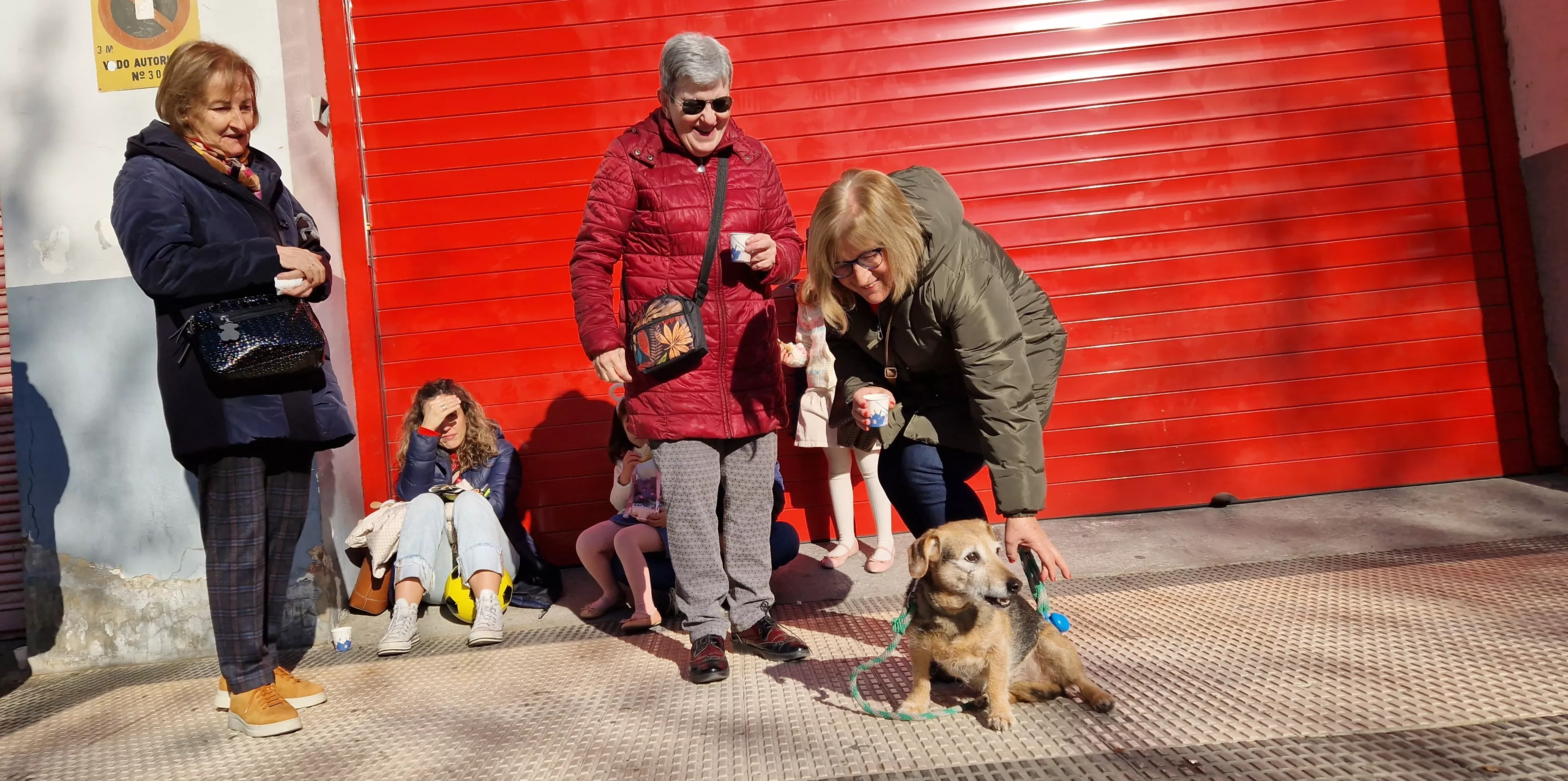 Bendición de animales por San Antón. Foto Myriam Martínez 