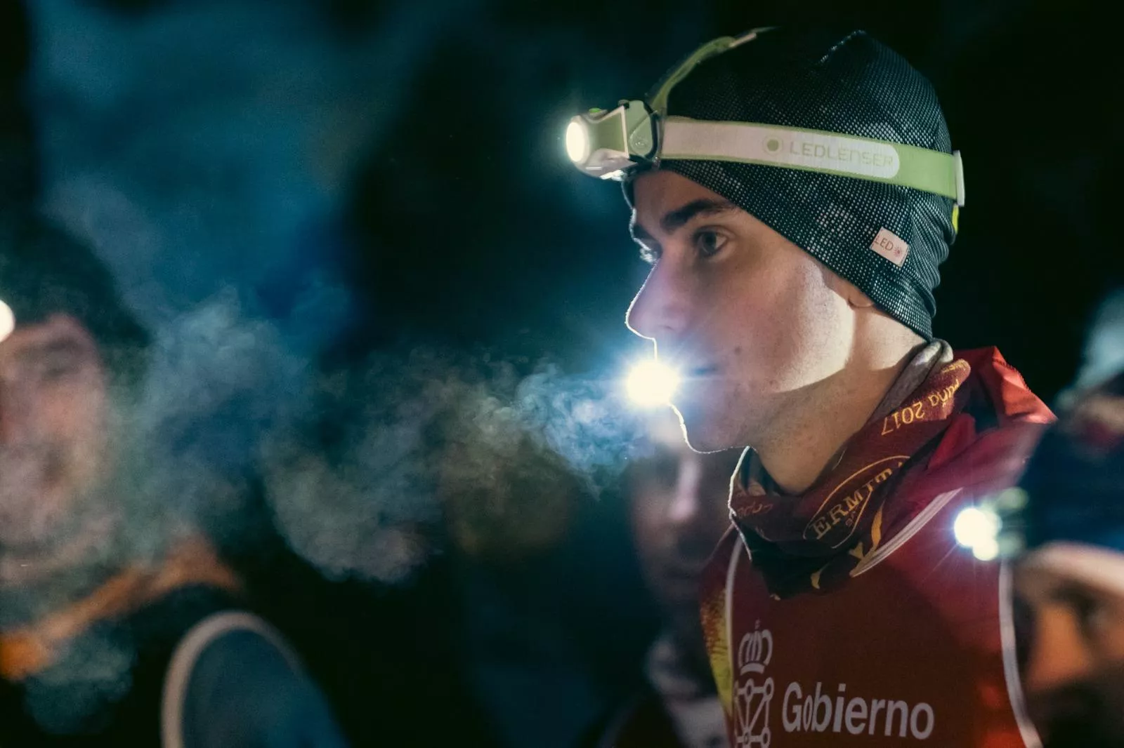 Álvaro Osanz, campeón de España se snowrunning