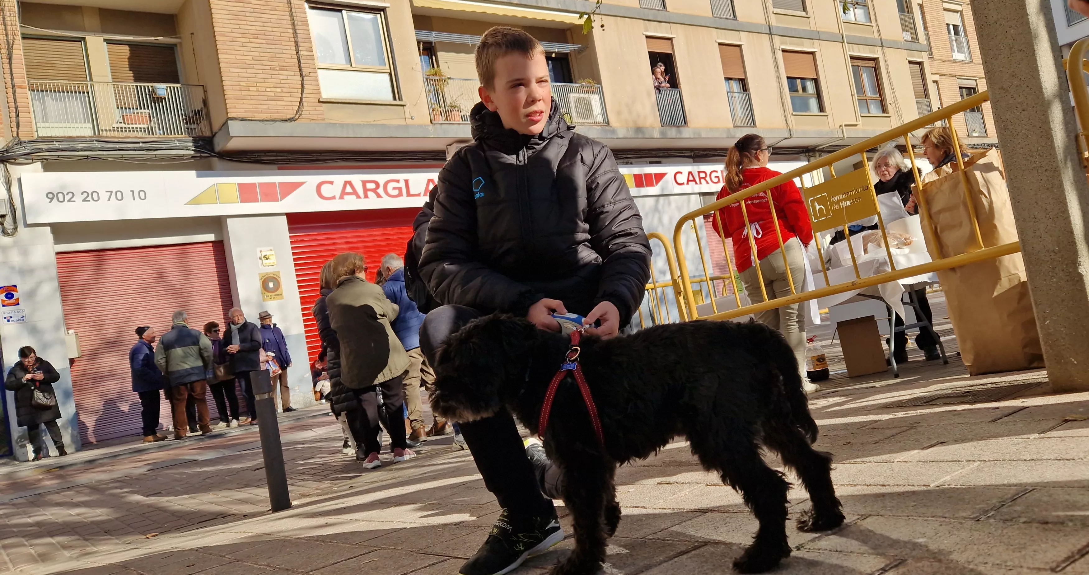 Bendición de animales por San Antón. Foto Myriam Martínez