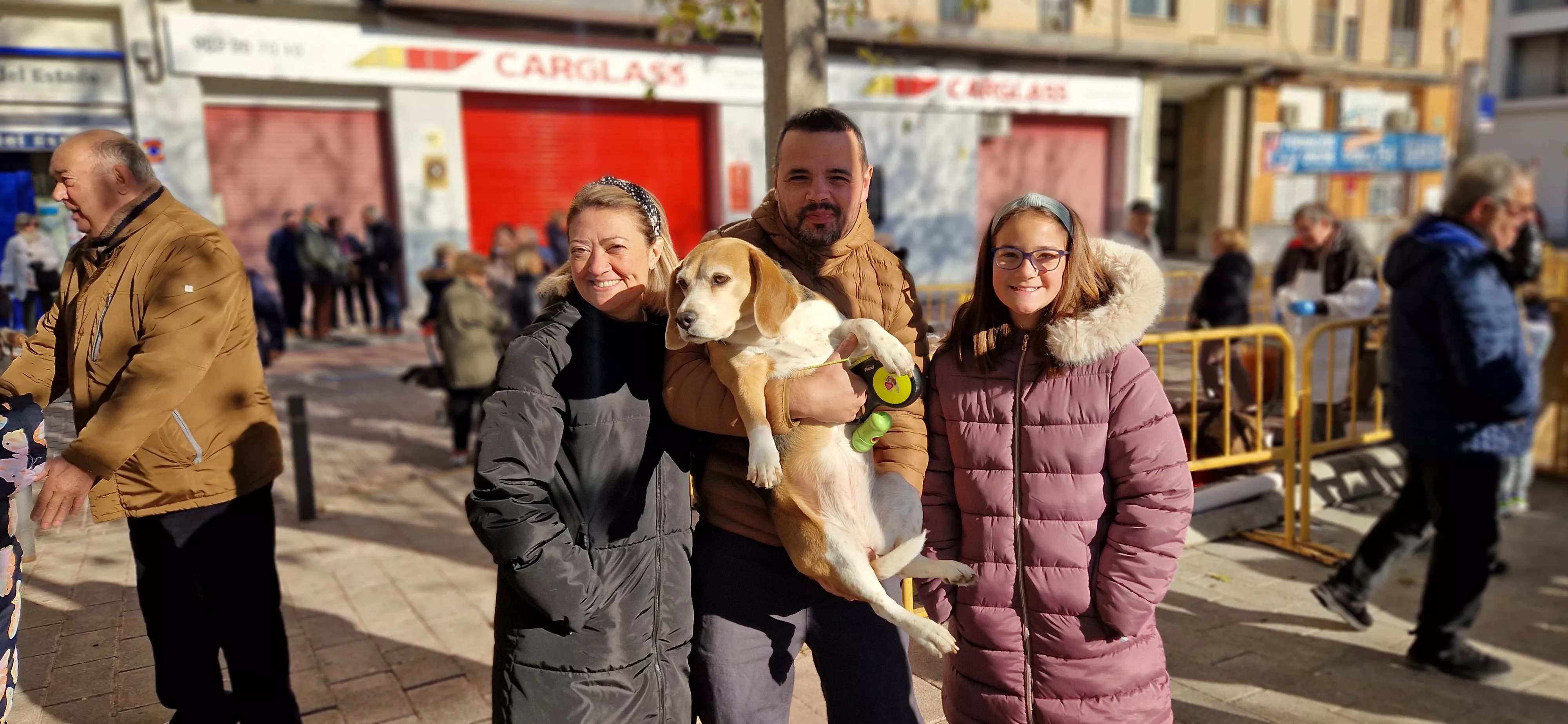 Bendición de animales por San Antón. Foto Myriam Martínez 