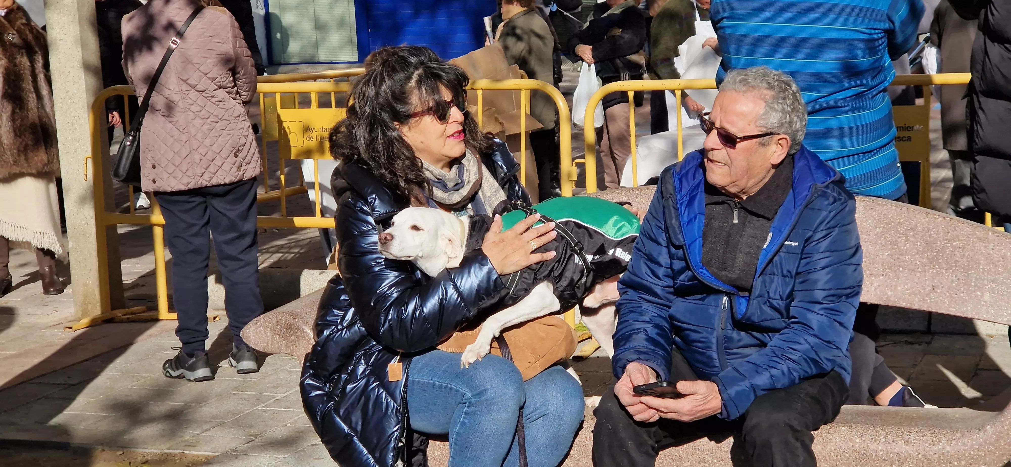 Bendición de animales por San Antón. Foto Myriam Martínez 