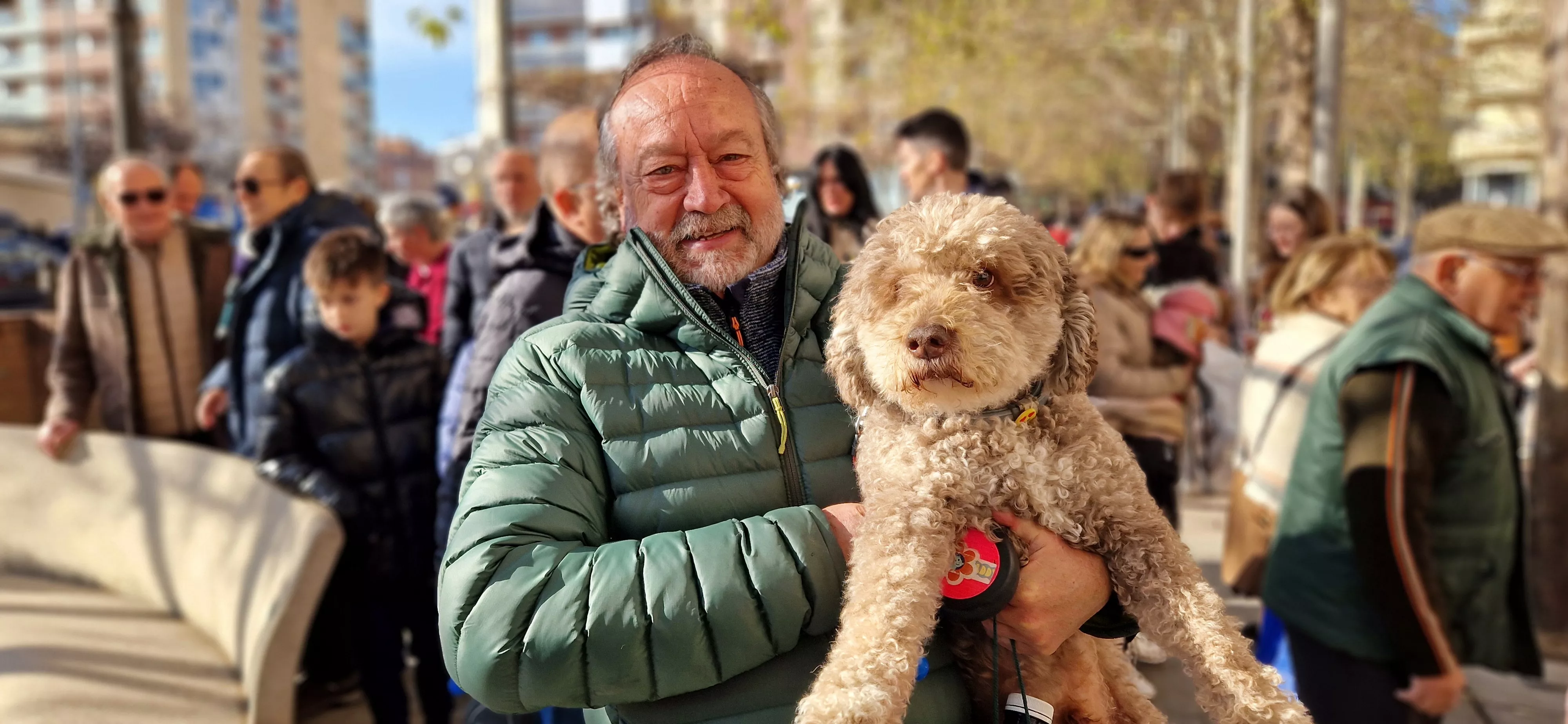 Bendición de animales por San Antón. Foto Myriam Martínez 