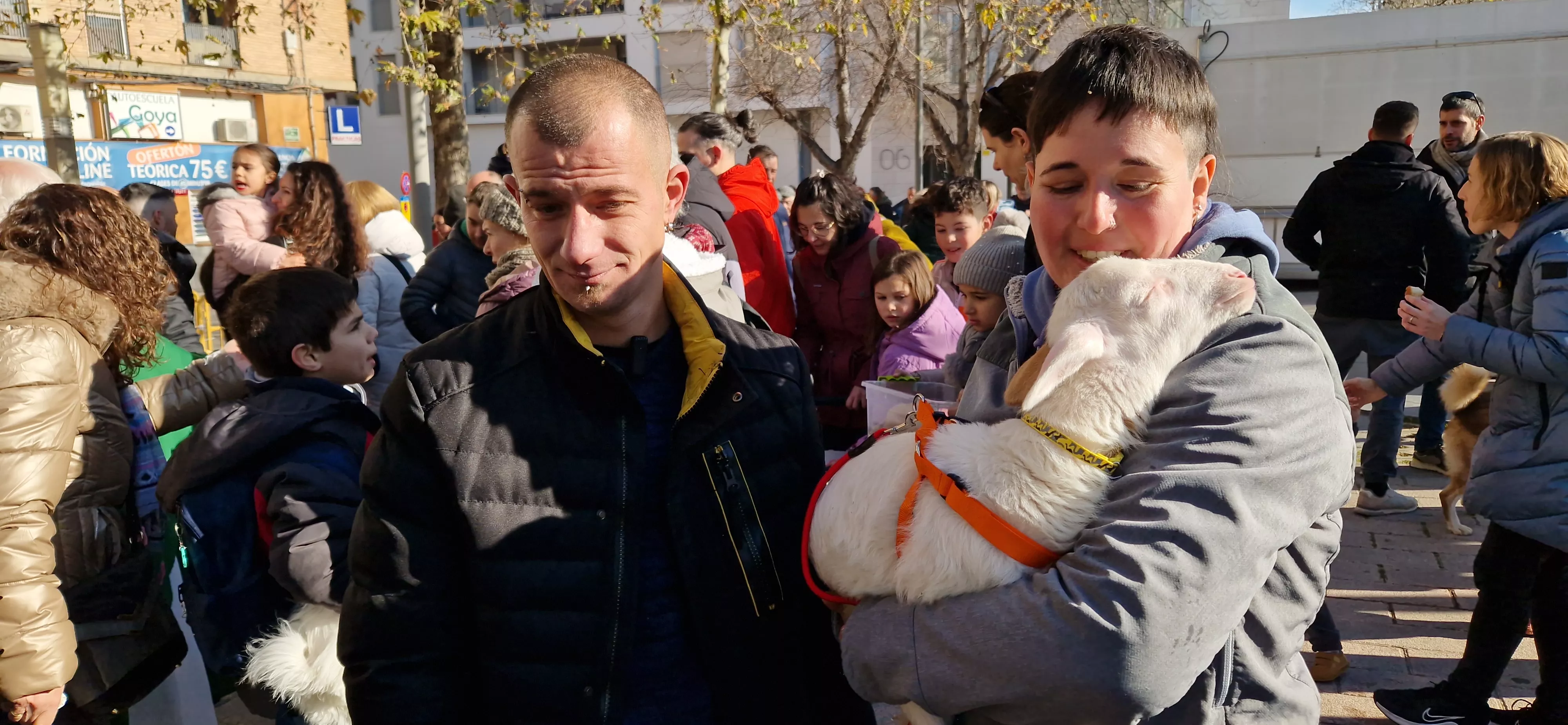 Bendición de animales por San Antón. Foto Myriam Martínez 
