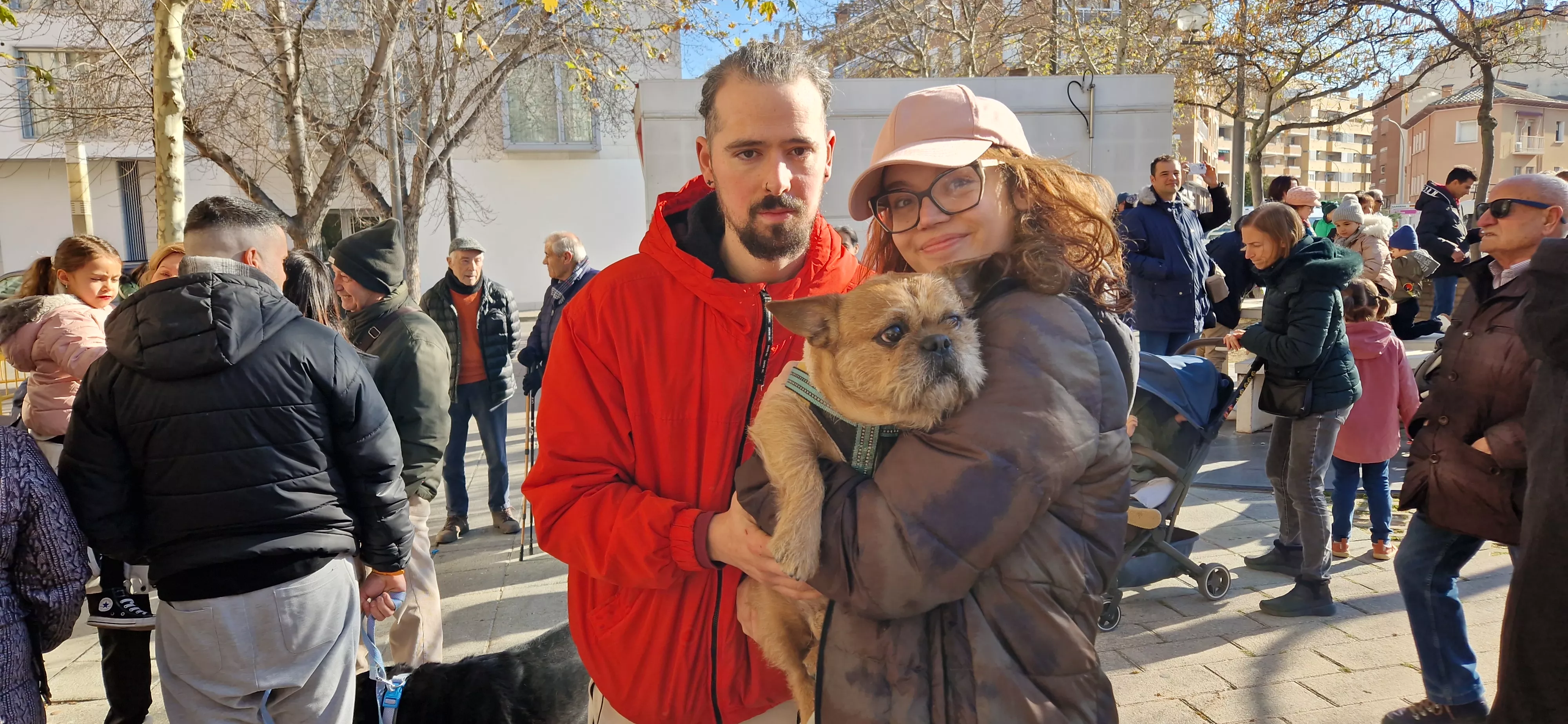 Bendición de animales por San Antón. Foto Myriam Martínez 