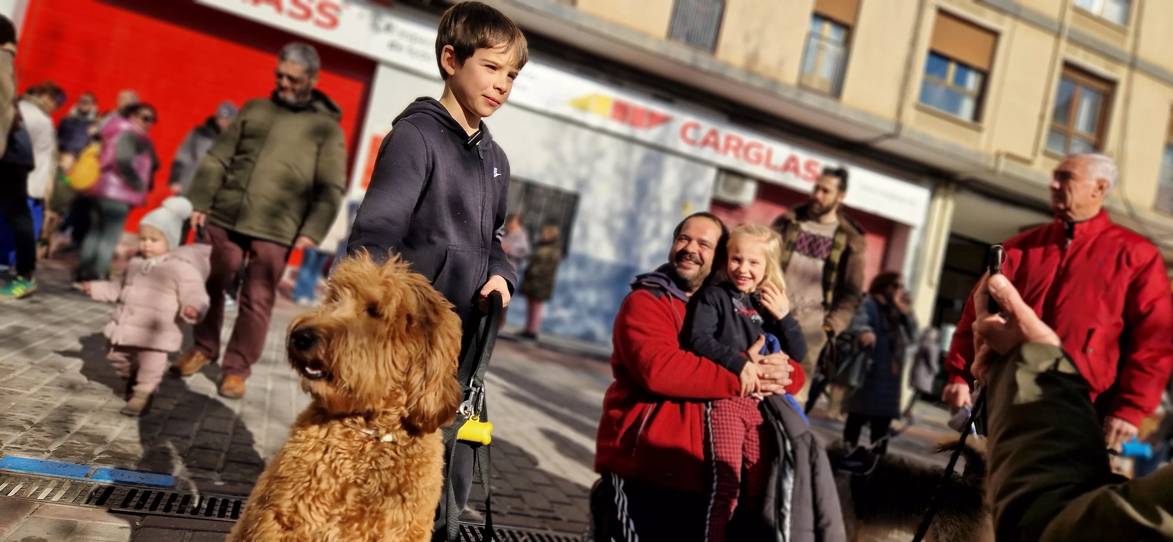 Bendición de animales por San Antón. Foto Myriam Martínez 