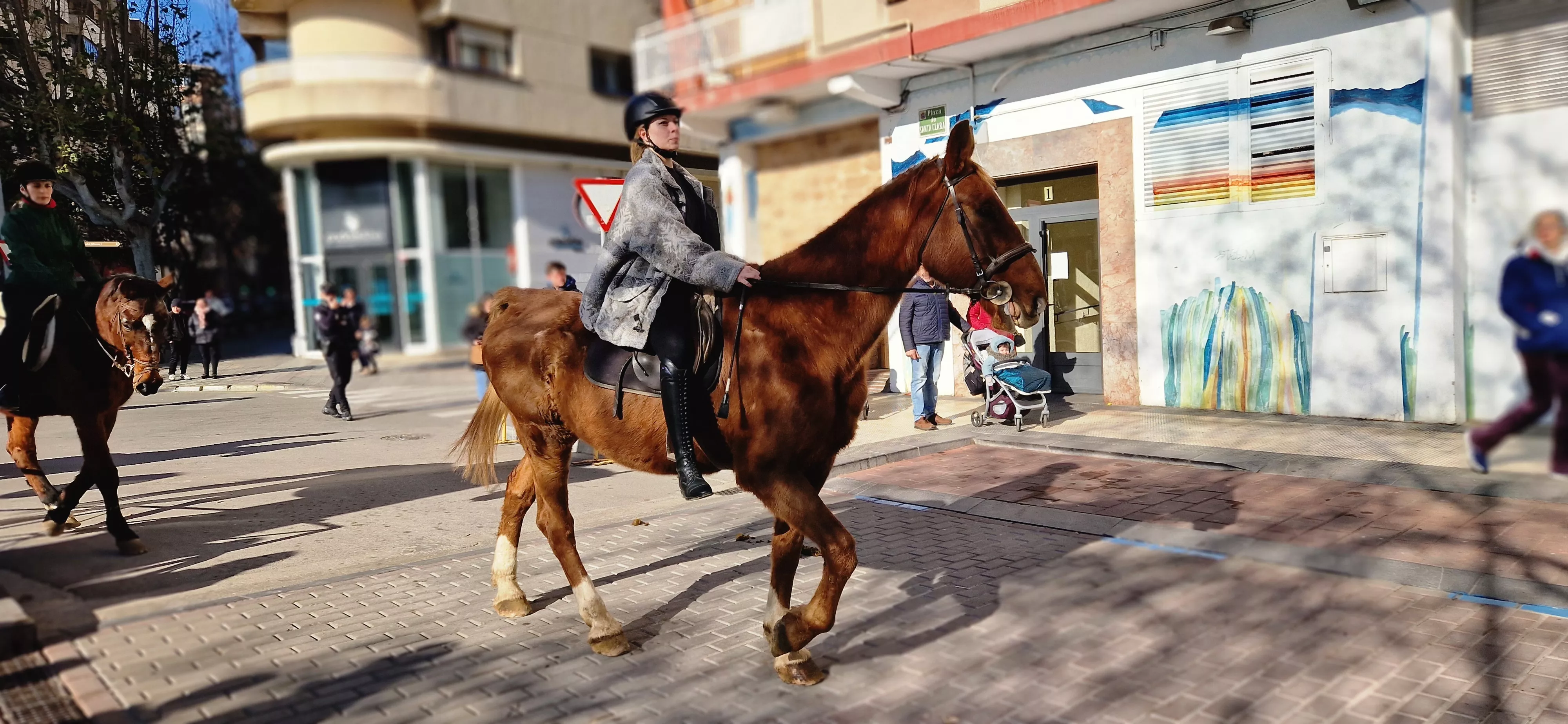 Bendición de animales por San Antón. Foto Myriam Martínez 