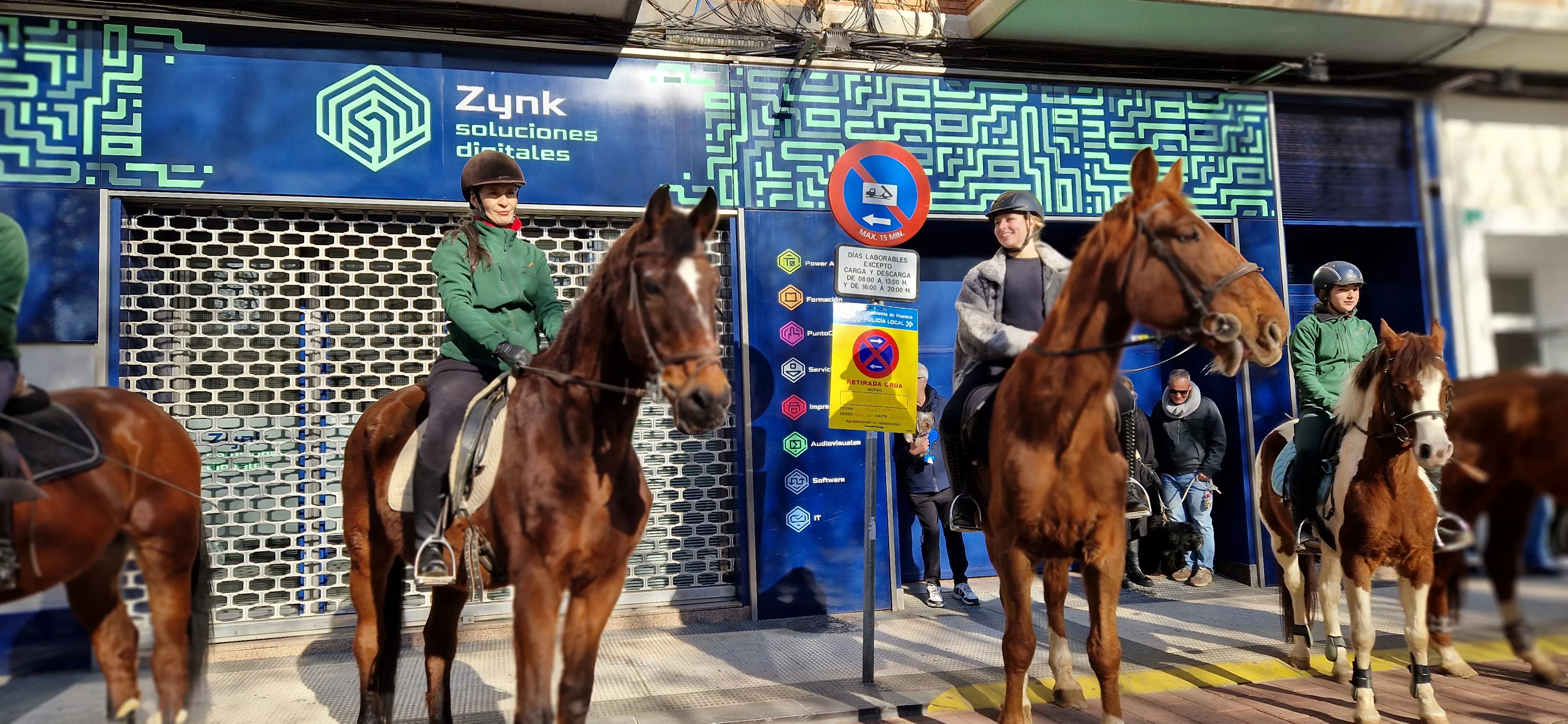 Bendición de animales por San Antón. Foto Myriam Martínez 