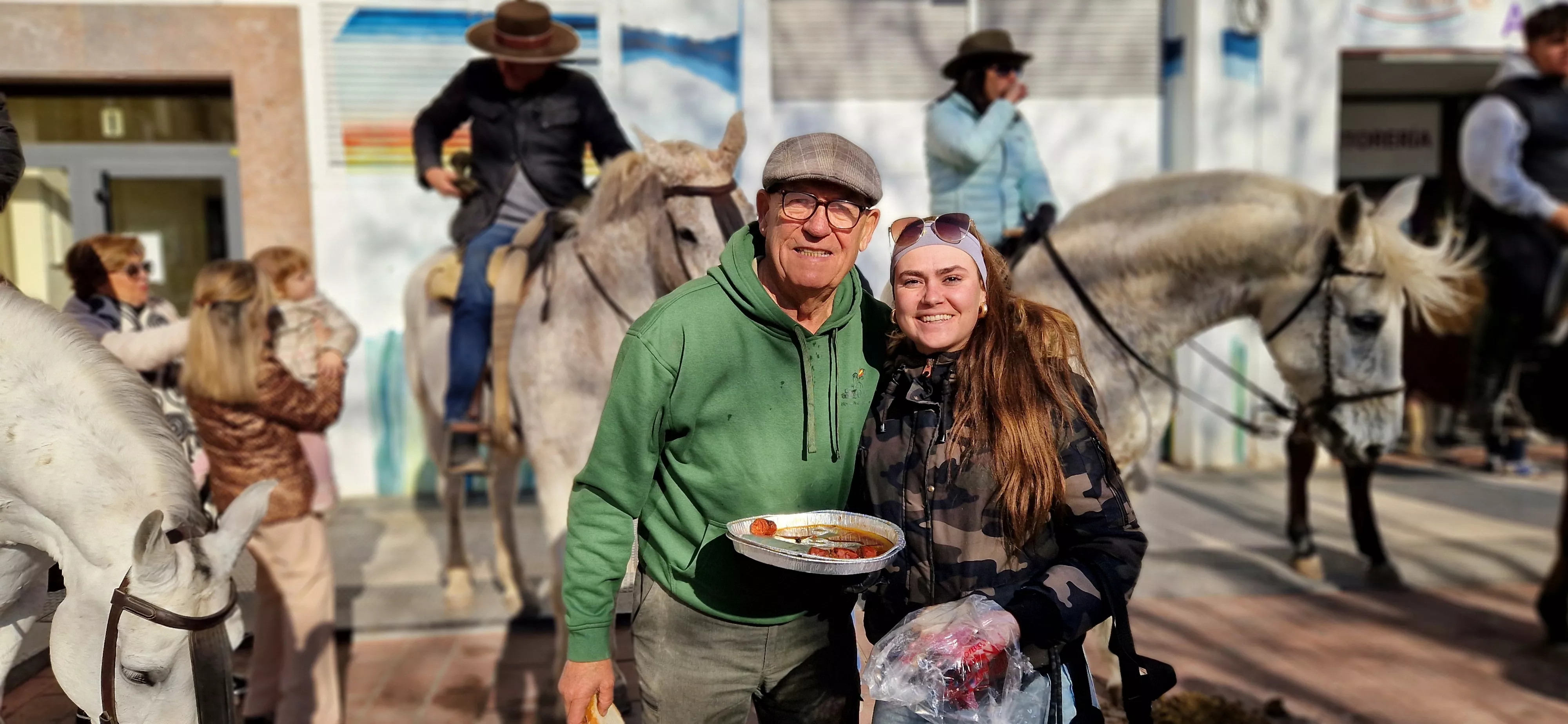 Bendición de animales por San Antón. Foto Myriam Martínez 