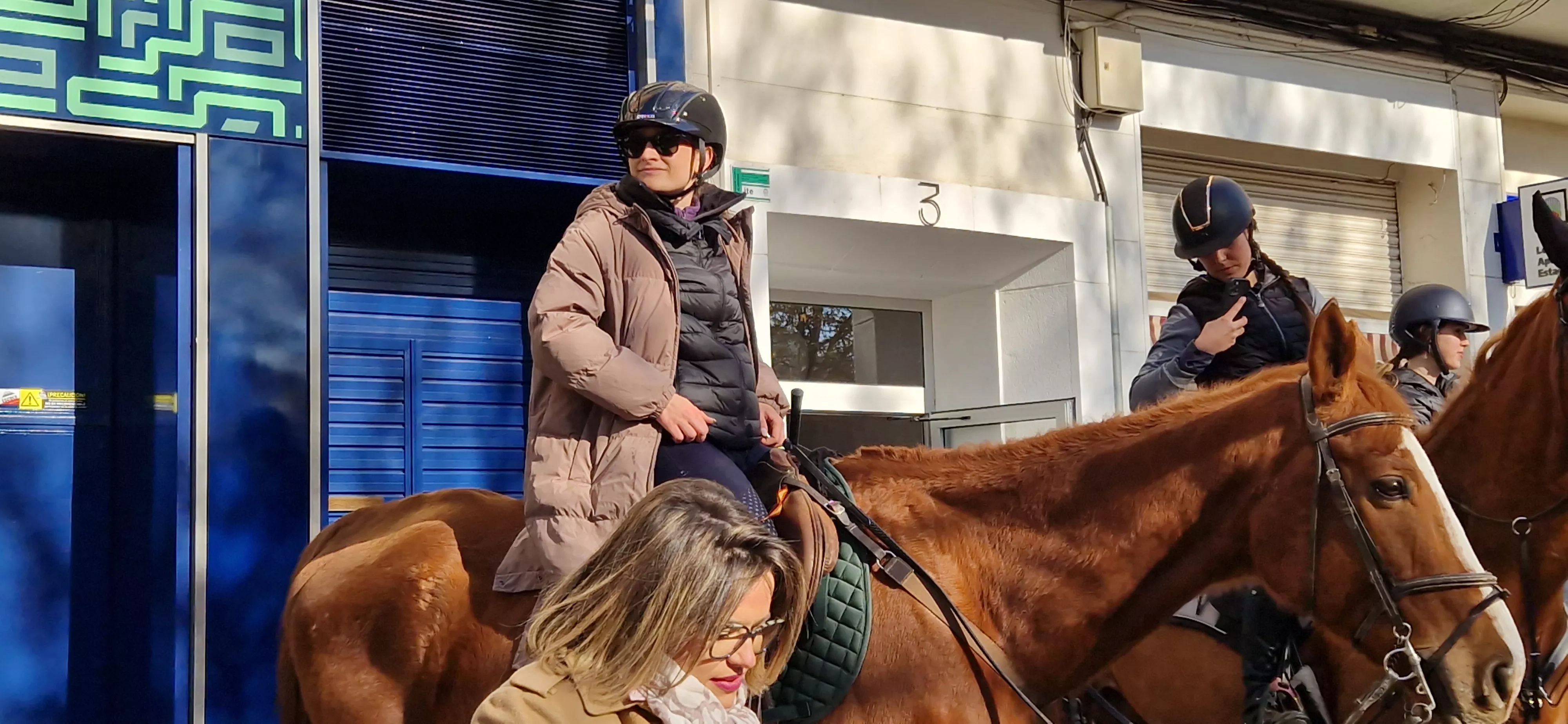 Bendición de animales por San Antón. Foto Myriam Martínez 