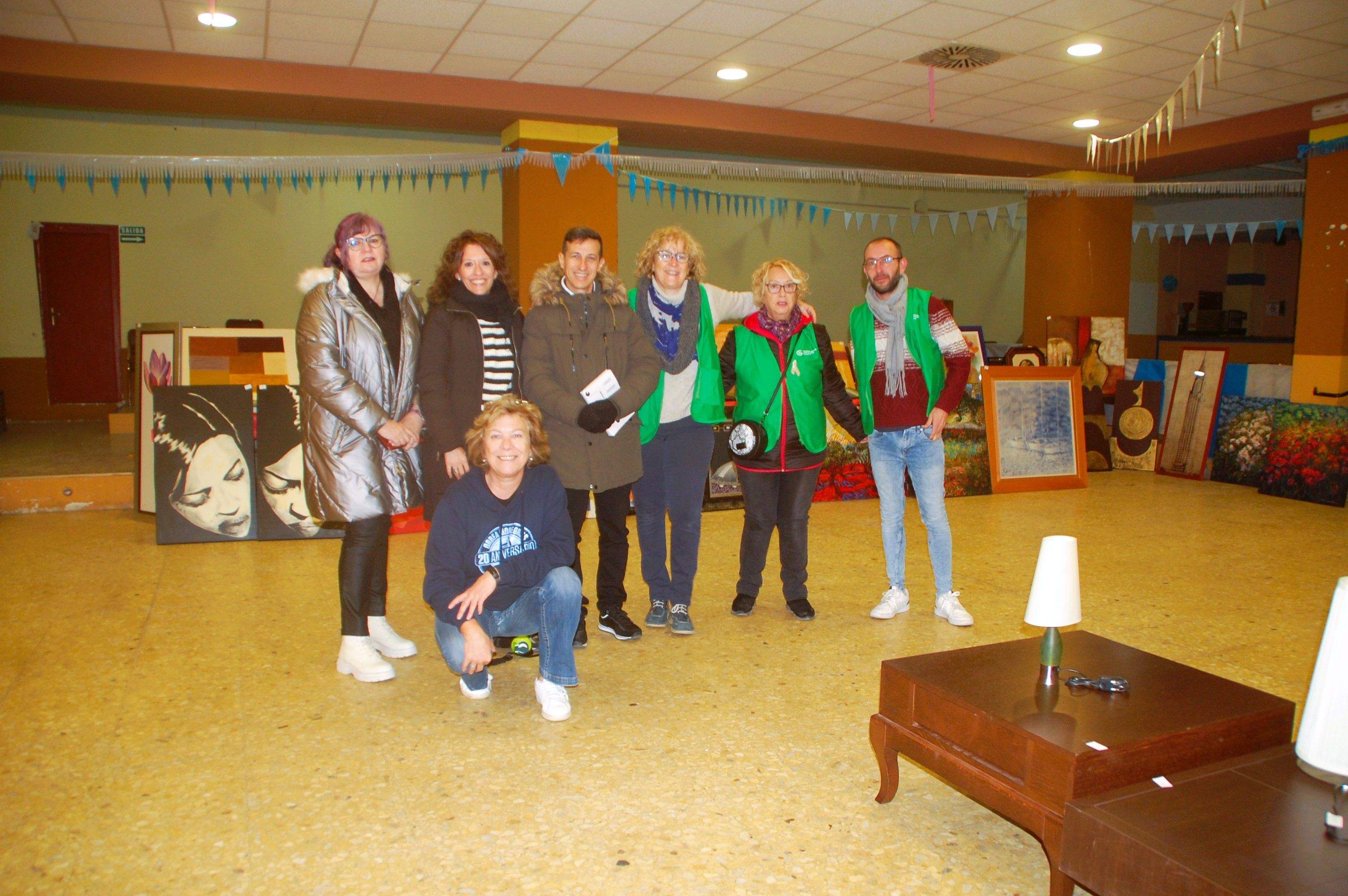 Representantes Afammer Silvia y David representantes AECC 