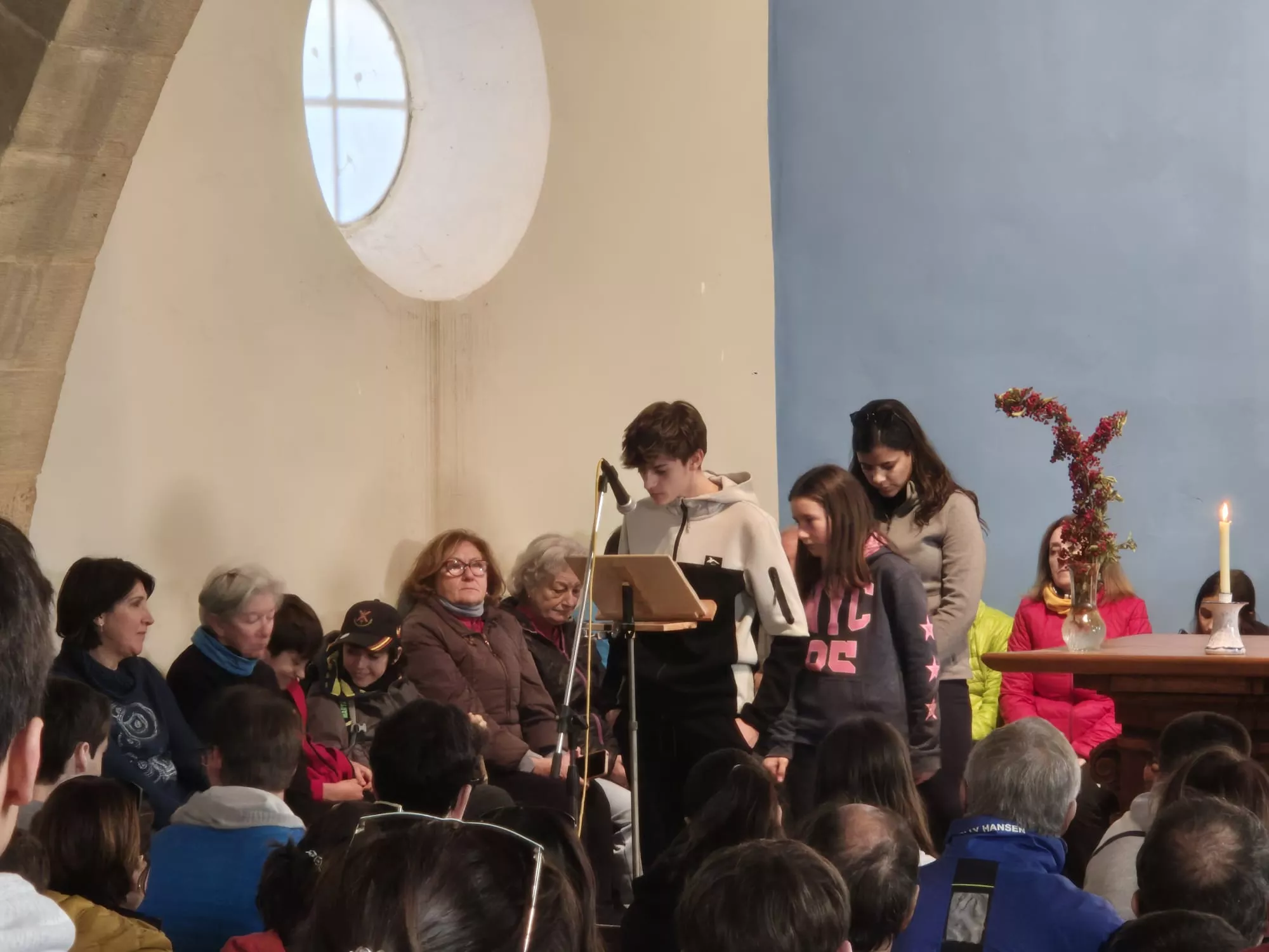 Participantes en el primer entreno para la Javierada. Foto Juanlu Herrero