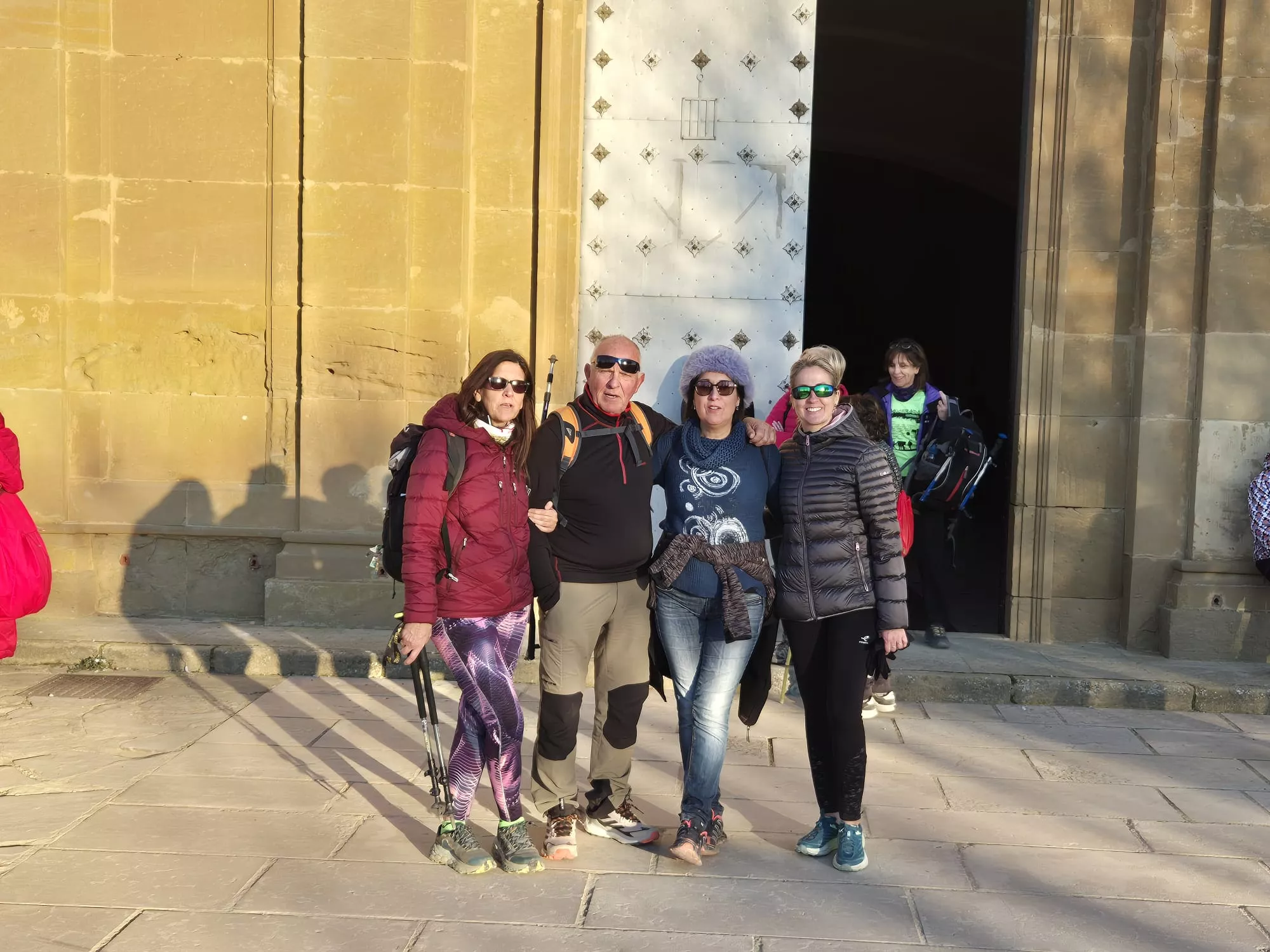 Participantes en el primer entreno para la Javierada. Foto Juanlu Herrero