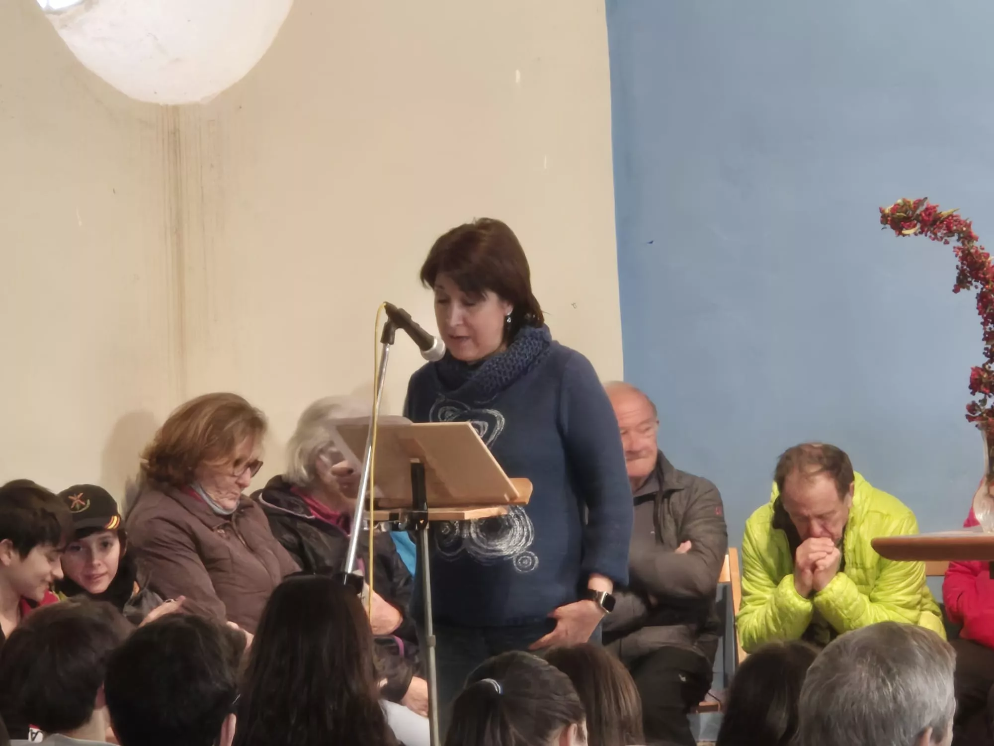 Participantes en el primer entreno para la Javierada. Foto Juanlu Herrero