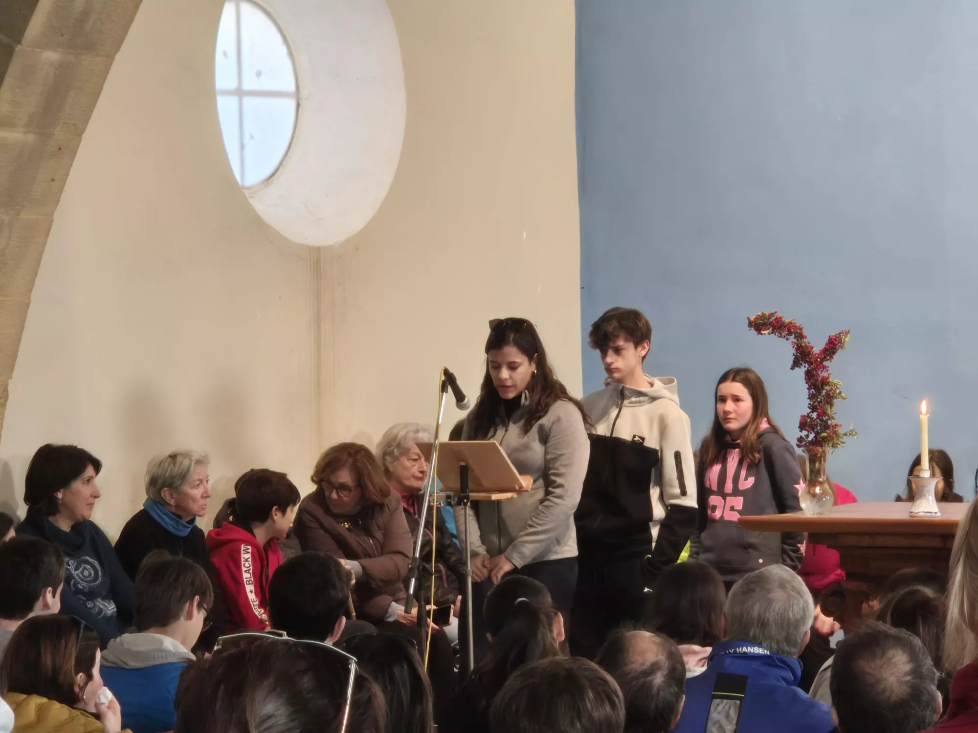 Participantes en el primer entreno para la Javierada. Foto Juanlu Herrero