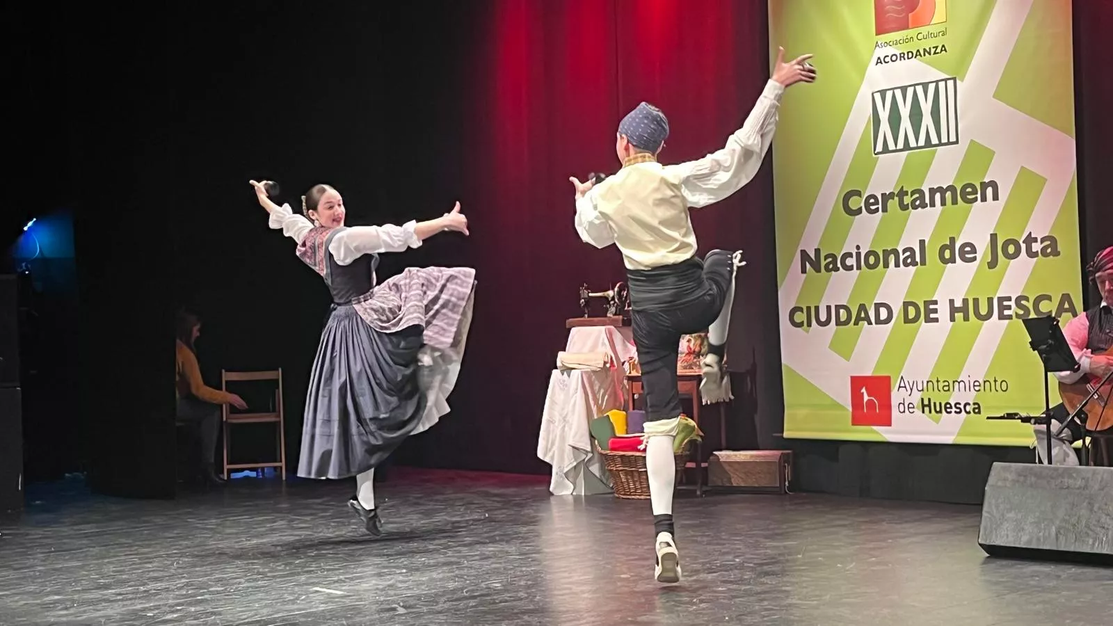 Fase clasificatoria del XXXII Certamen Nacional de Jota Ciudad de Huesca. Foto Mercedes Manterola