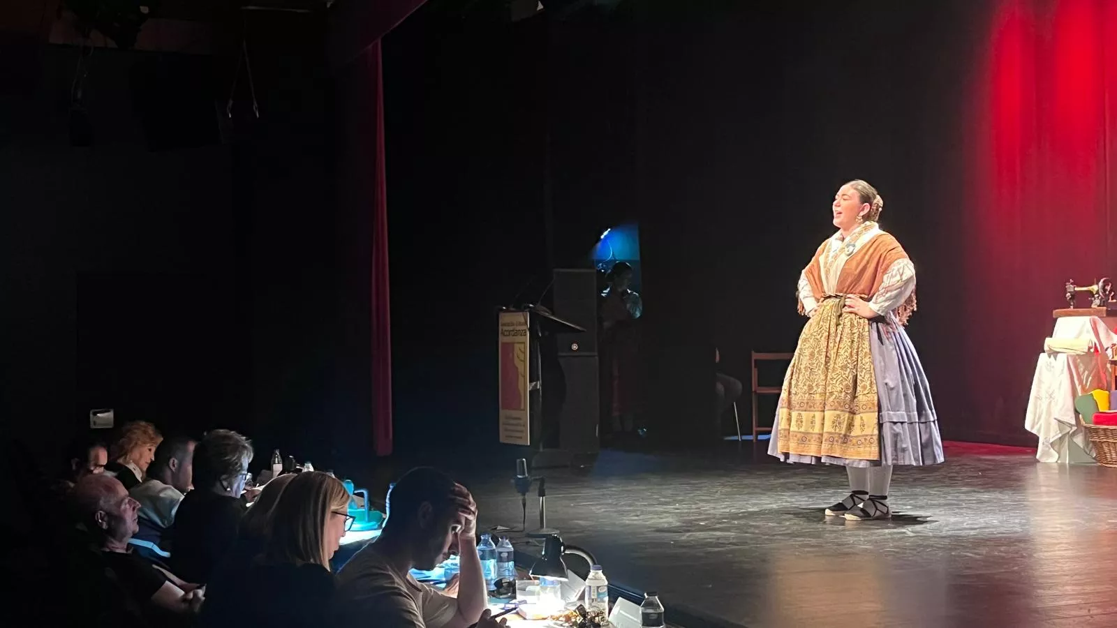 Fase clasificatoria del XXXII Certamen Nacional de Jota Ciudad de Huesca. Foto Mercedes Manterola
