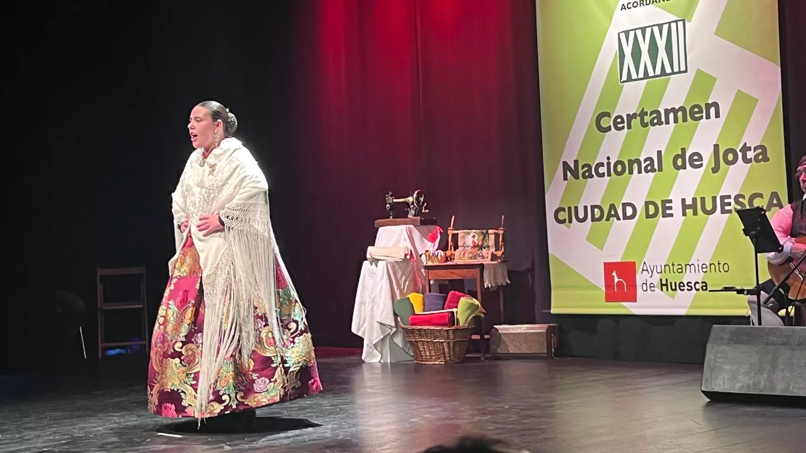 Fase clasificatoria del XXXII Certamen Nacional de Jota Ciudad de Huesca. Foto Mercedes Manterola