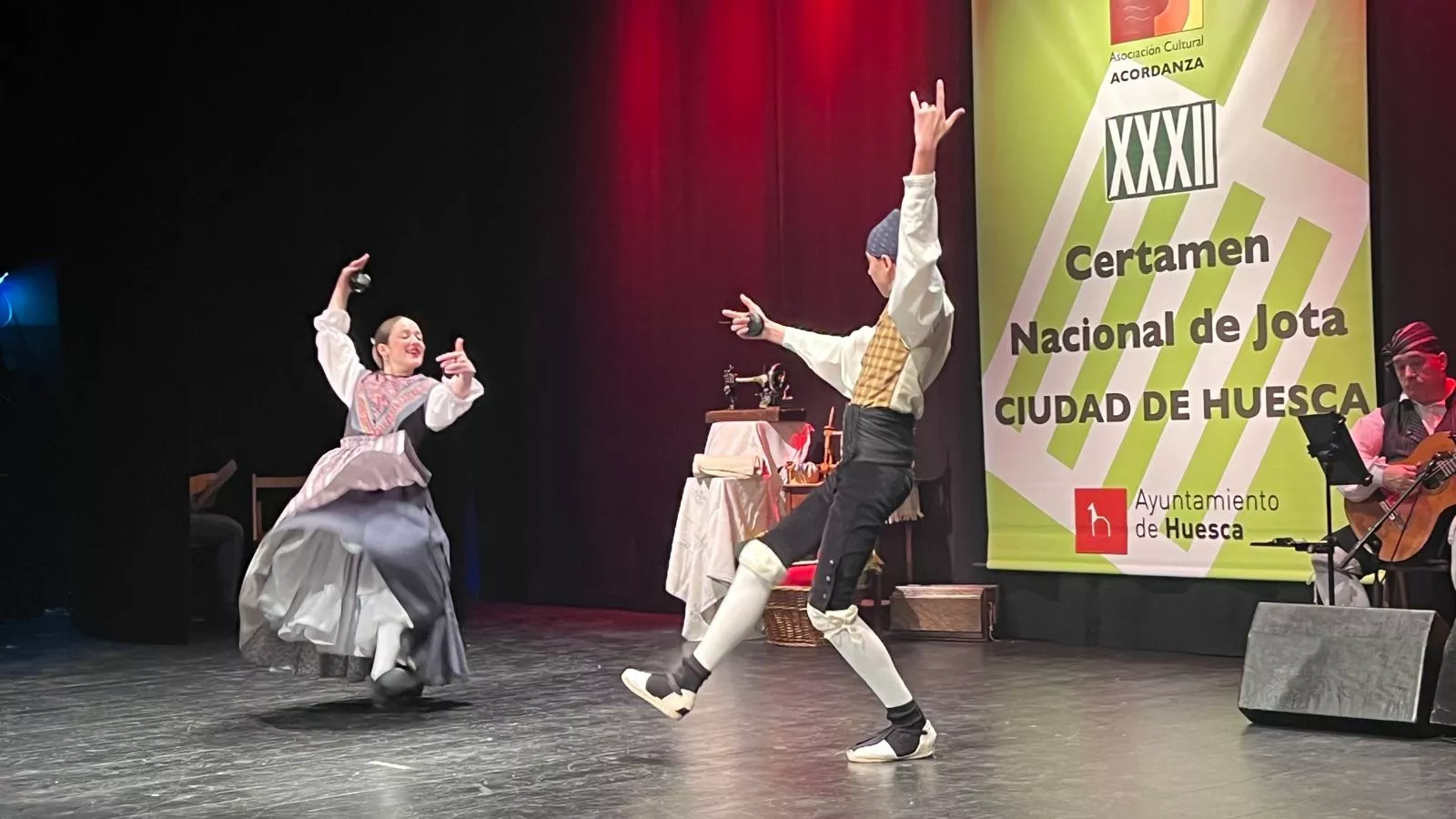 Fase clasificatoria del XXXII Certamen Nacional de Jota Ciudad de Huesca. Foto Mercedes Manterola