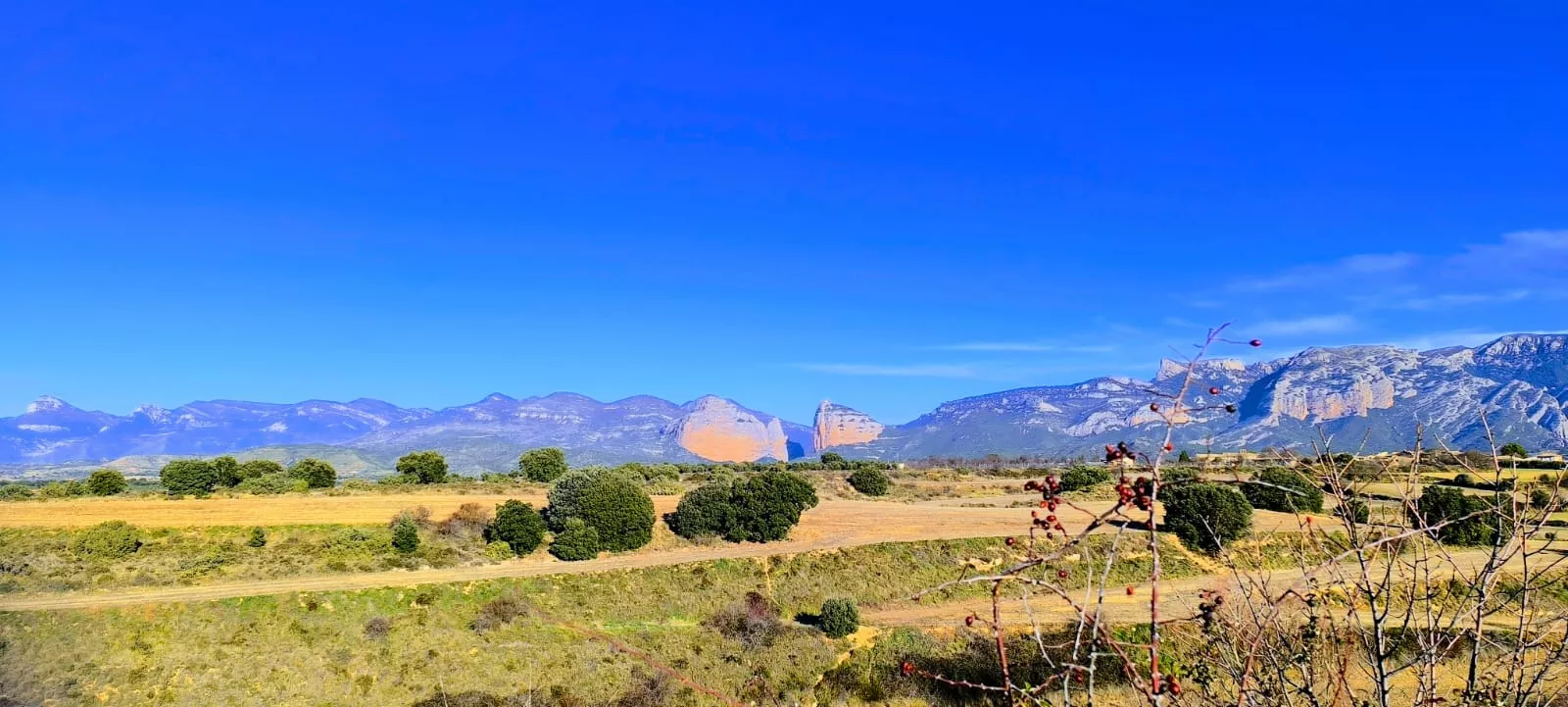 El entorno ofrece preciosas vistas, por ejemplo al Salto de Roldán. Foto Joaquín Santafé