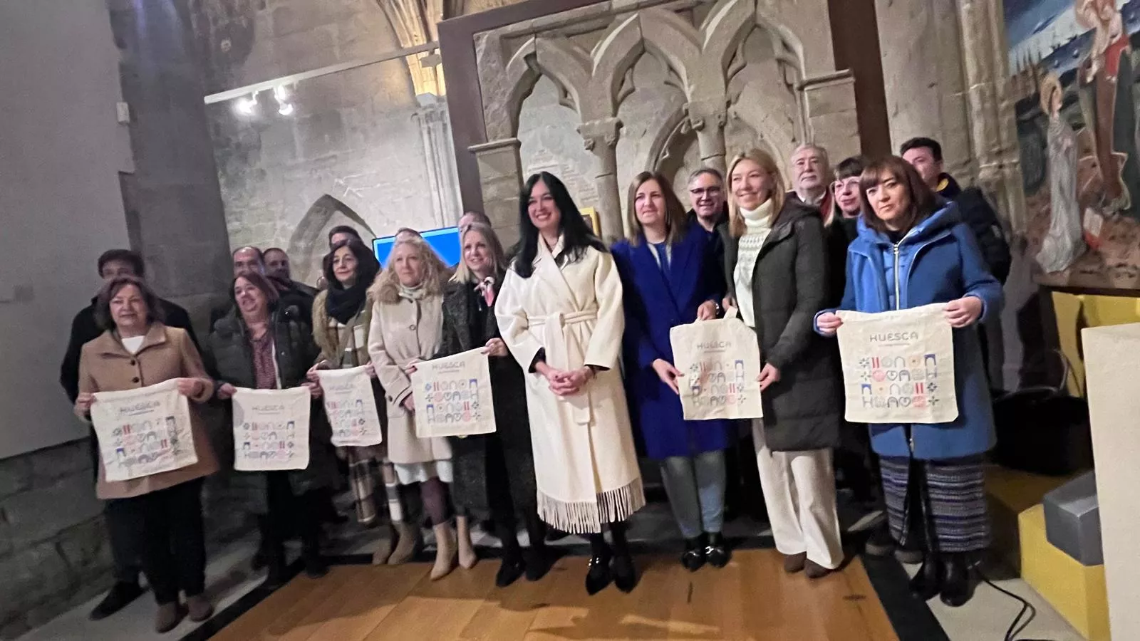 Presentación de la nueva marca turística de la ciudad de Huesca. Foto Mercedes Manterola