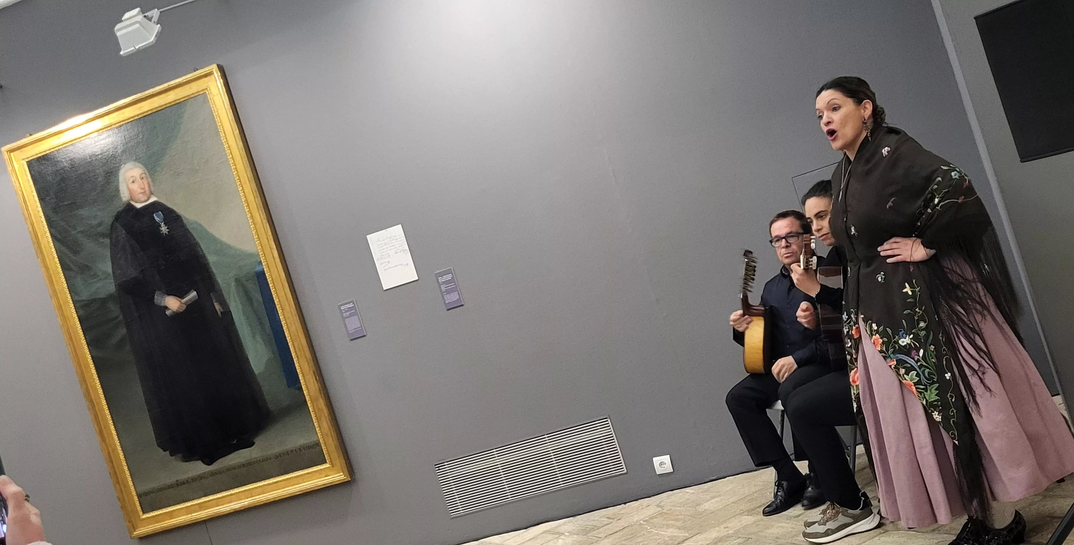 Presentación de la obra de Francisco de Goya 'Retrato de José de Cistué y Coll'. Foto Mercedes Manterola