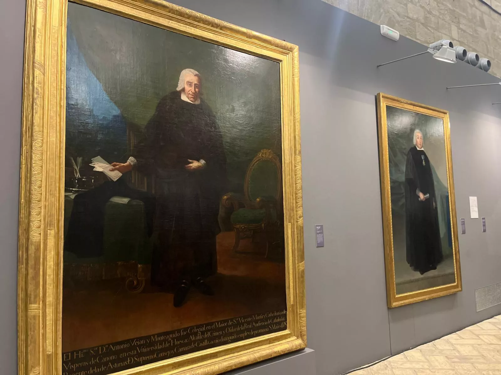 Presentación de la obra de Francisco de Goya 'Retrato de José de Cistué y Coll'. Foto Mercedes Manterola