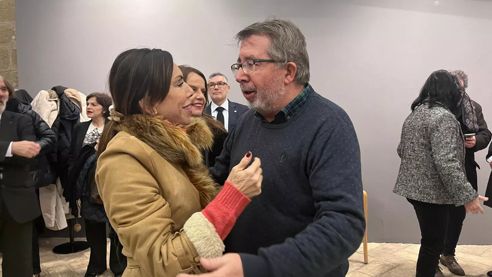 Presentación de la obra de Francisco de Goya 'Retrato de José de Cistué y Coll'. Foto Mercedes Manterola