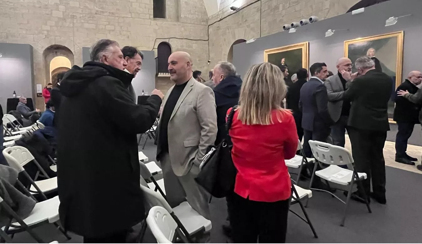 Presentación de la obra de Francisco de Goya 'Retrato de José de Cistué y Coll'. Foto Mercedes Manterola