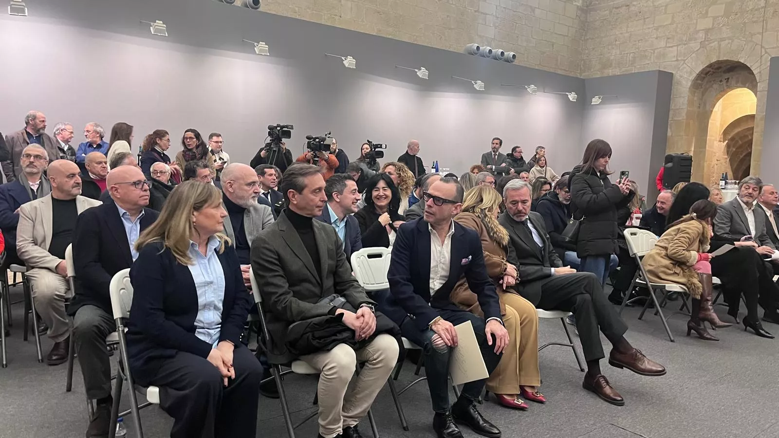 Presentación de la obra de Francisco de Goya 'Retrato de José de Cistué y Coll'. Foto Mercedes Manterola