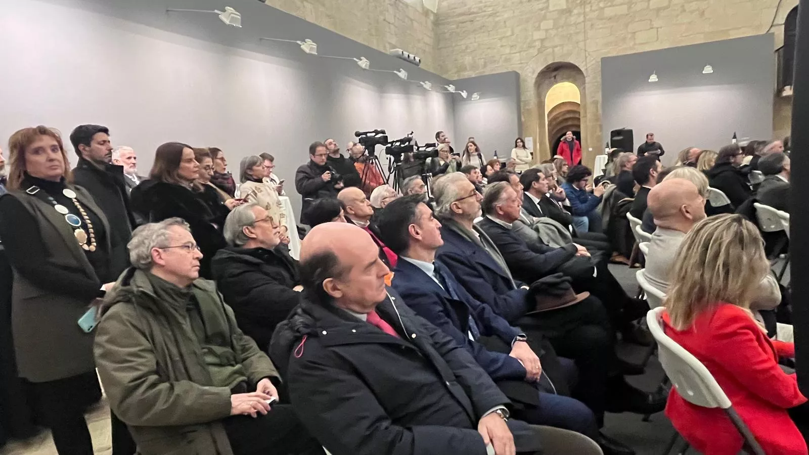 Presentación de la obra de Francisco de Goya 'Retrato de José de Cistué y Coll'. Foto Mercedes Manterola
