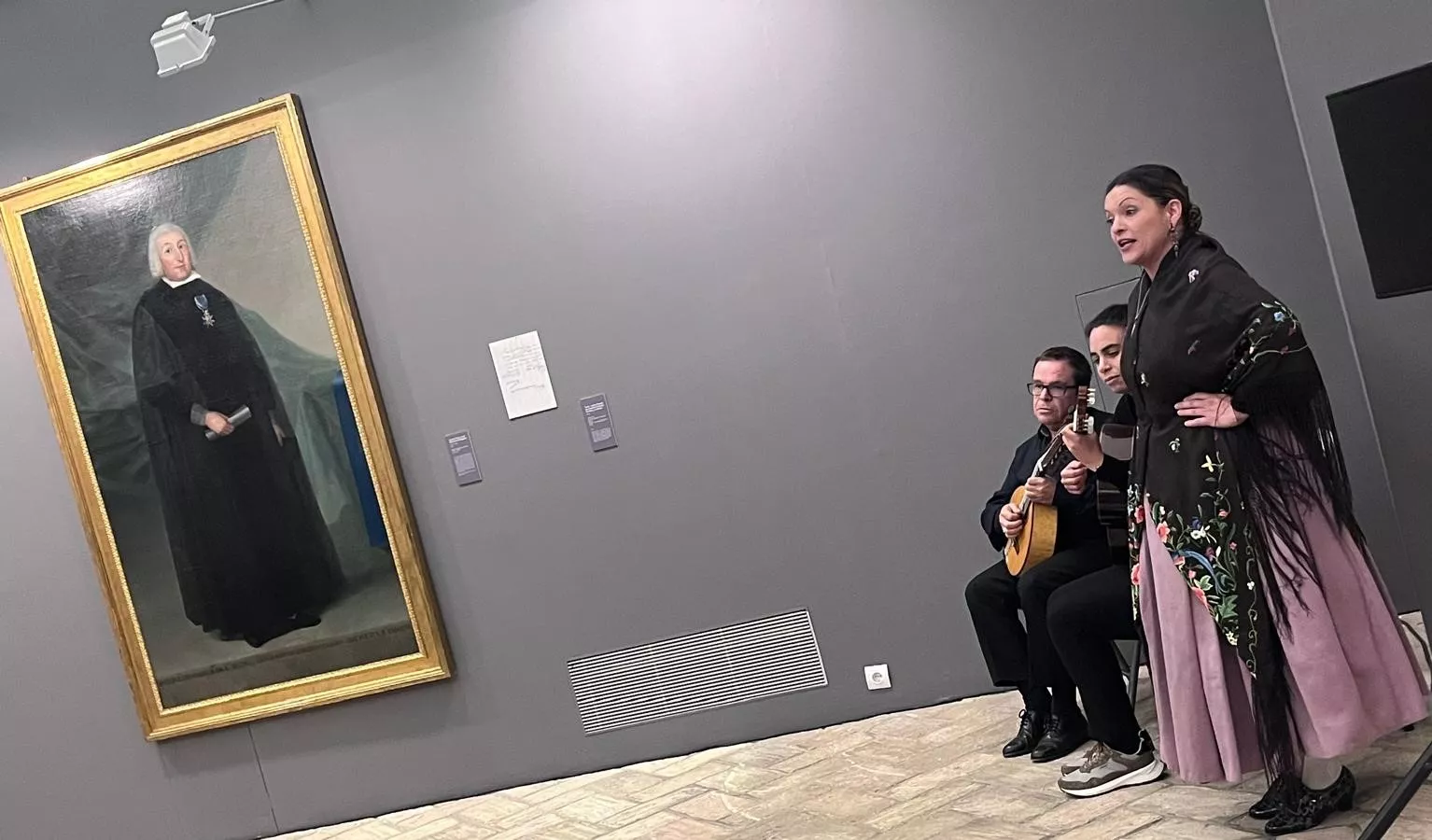 Presentación de la obra de Francisco de Goya 'Retrato de José de Cistué y Coll'. Foto Mercedes Manterola