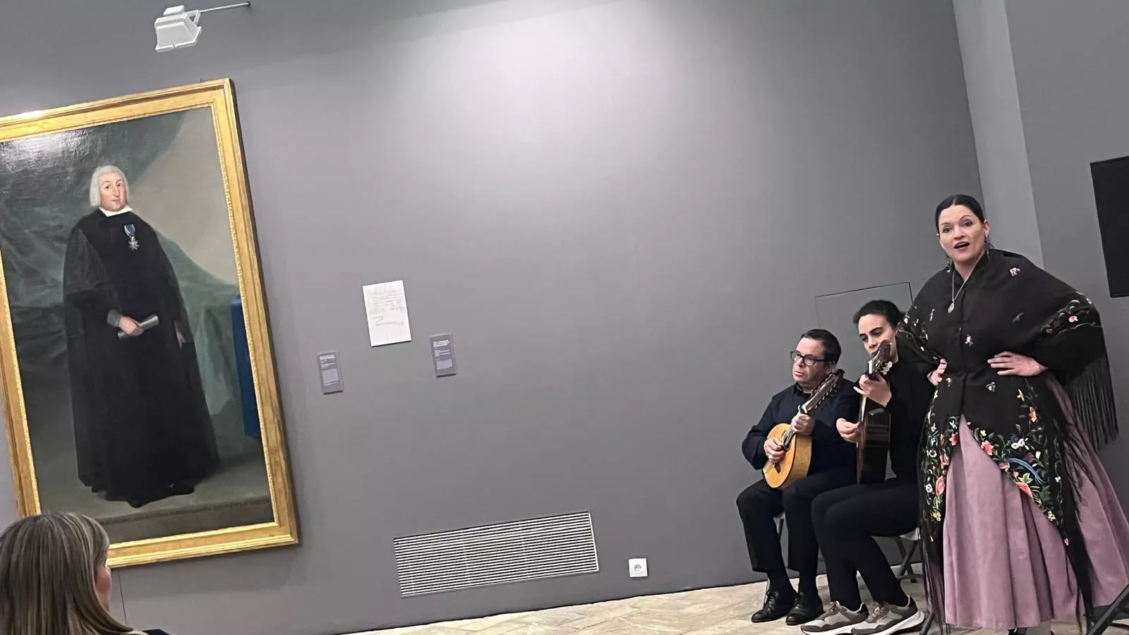 Presentación de la obra de Francisco de Goya 'Retrato de José de Cistué y Coll'. Foto Mercedes Manterola