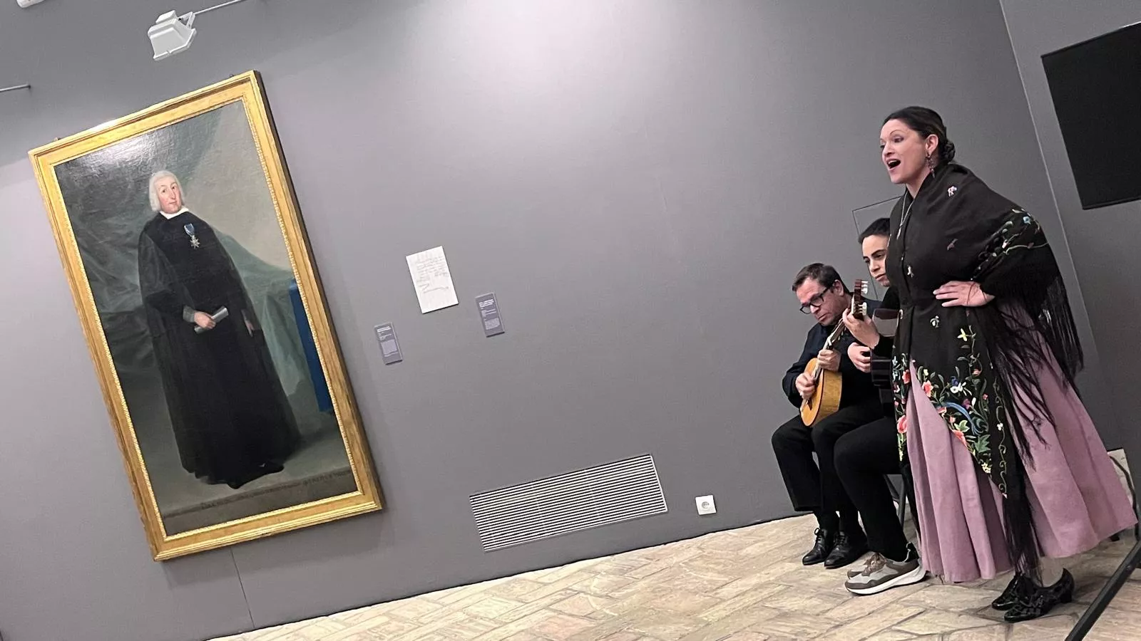 Presentación de la obra de Francisco de Goya 'Retrato de José de Cistué y Coll'. Foto Mercedes Manterola