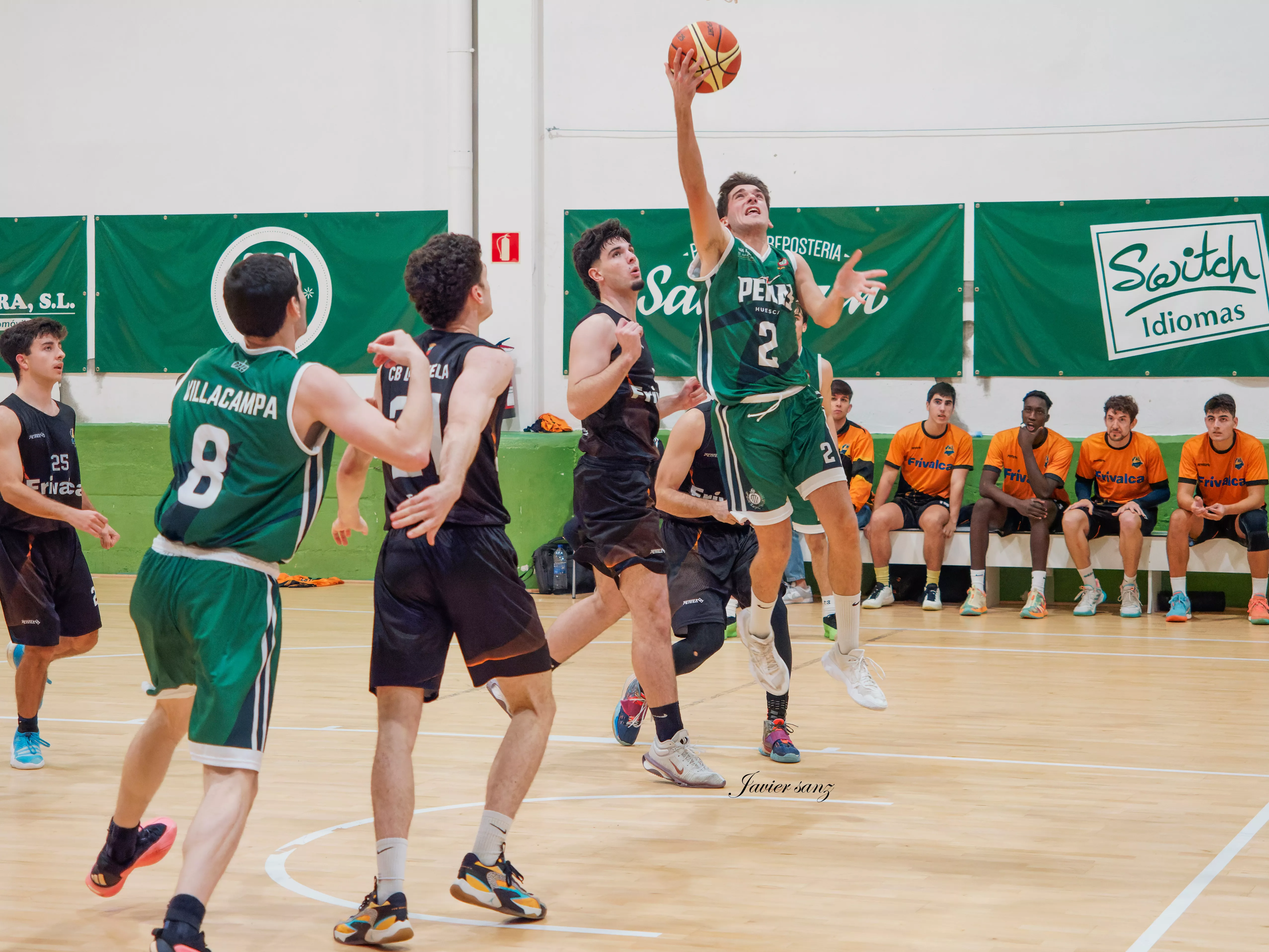 Foto de archivo de un partido de Sorigué Peñas. Foto: Javier Sanz