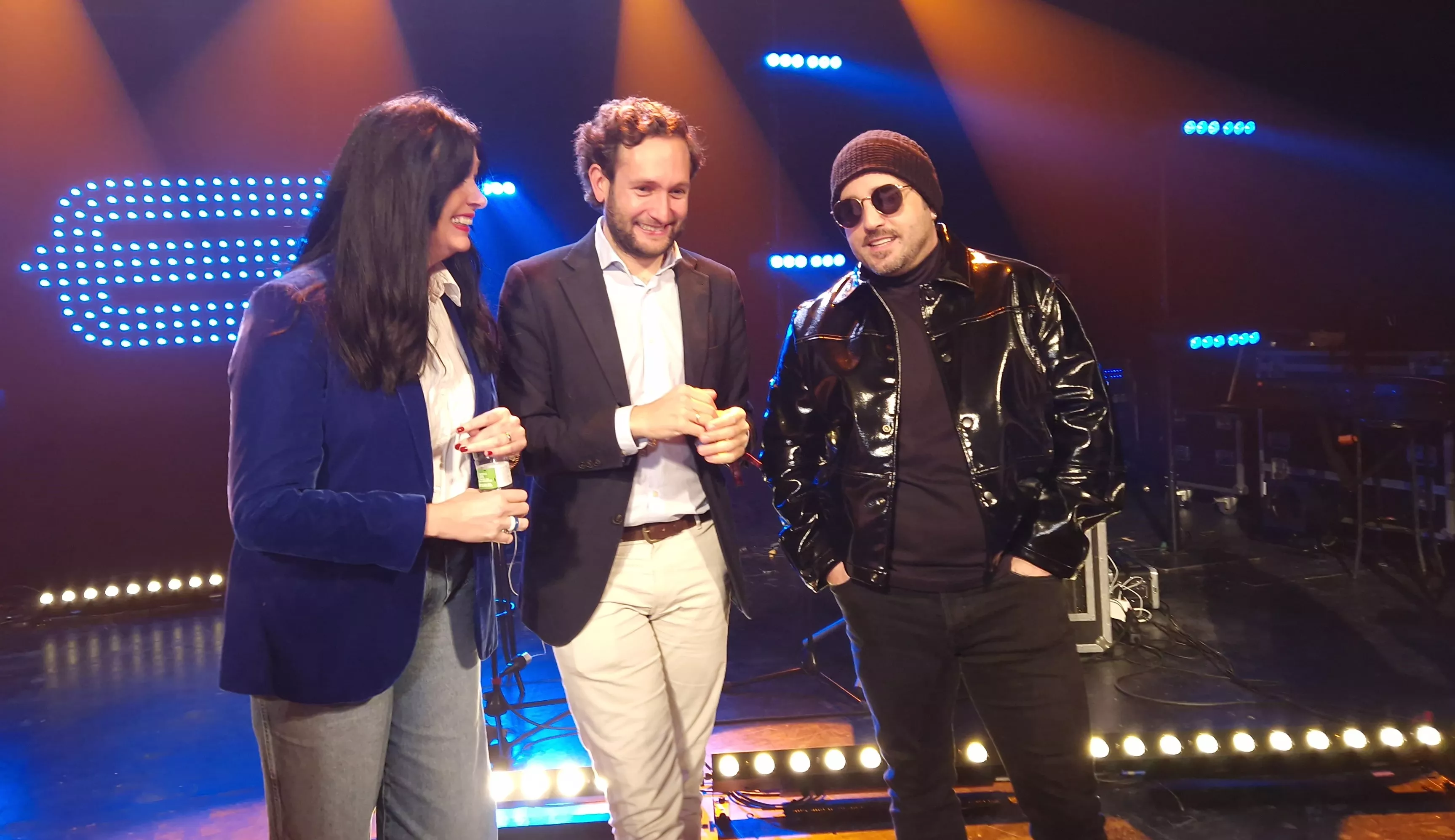 Lorena Orduna, Isaac Claver y David Bustamante. Foto Myriam Martínez