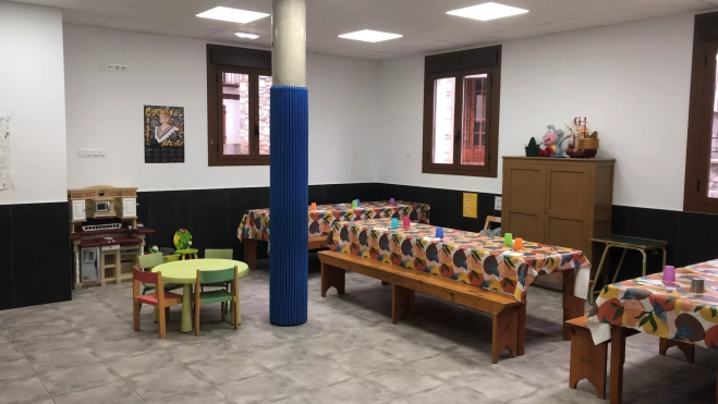 Nuevo comedor escolar de Bielsa. Nuevo comedor escolar de Bielsa.