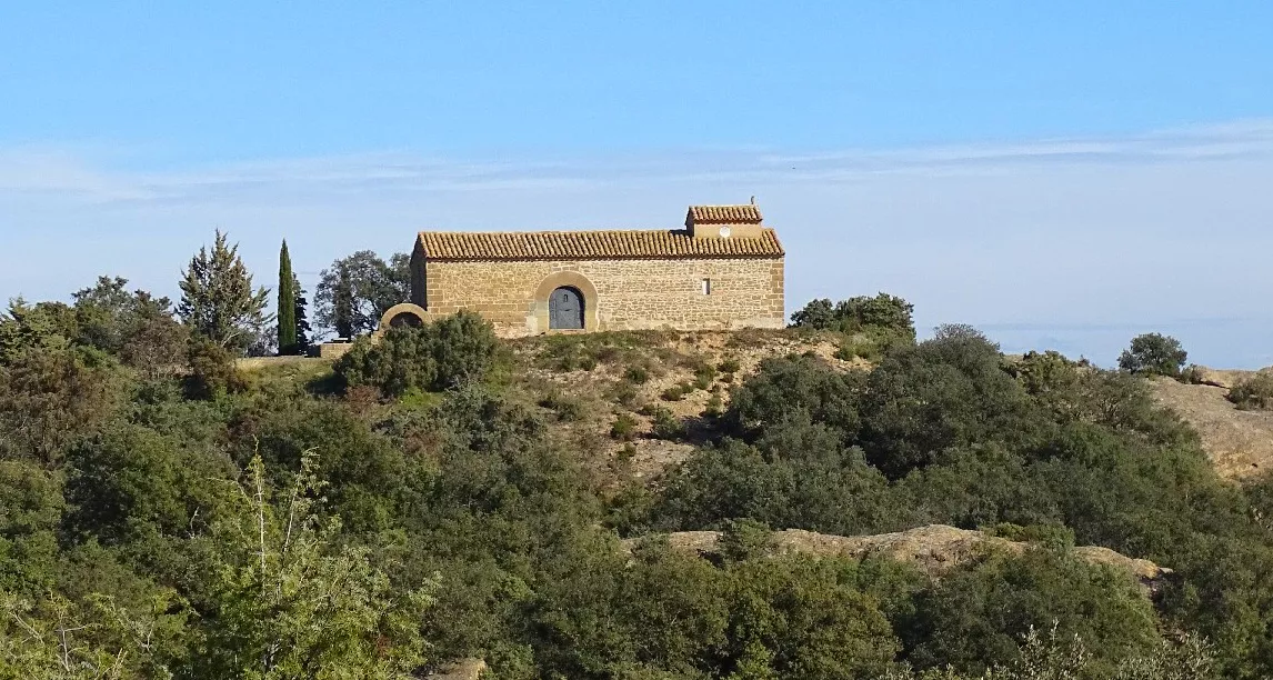 Ermita de San Antón de Lascellas. Foto Peña Guara