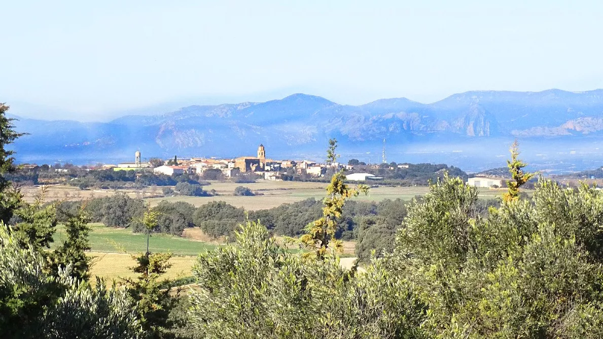 Ponzano desde San Roman. Foto Peña Guara