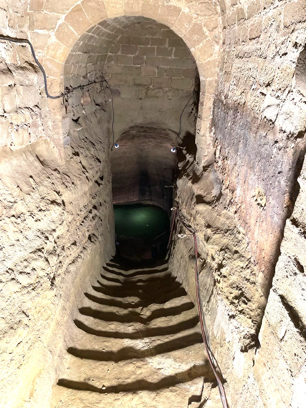 Pozo Viejo de Laluenga. Foto Peña Guara