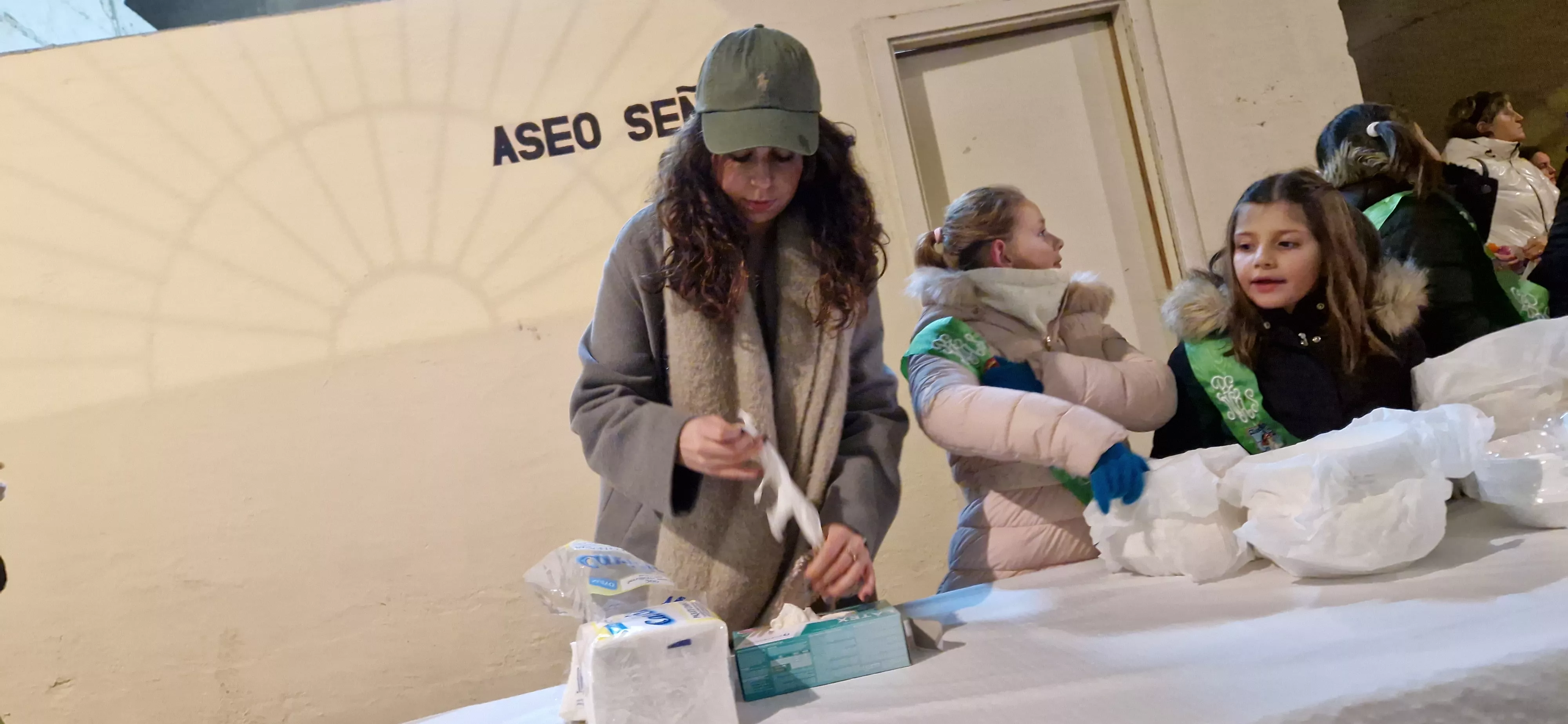 Víspera de San Vicente, sin hoguera y a cubierto. Foto Myriam Martínez 