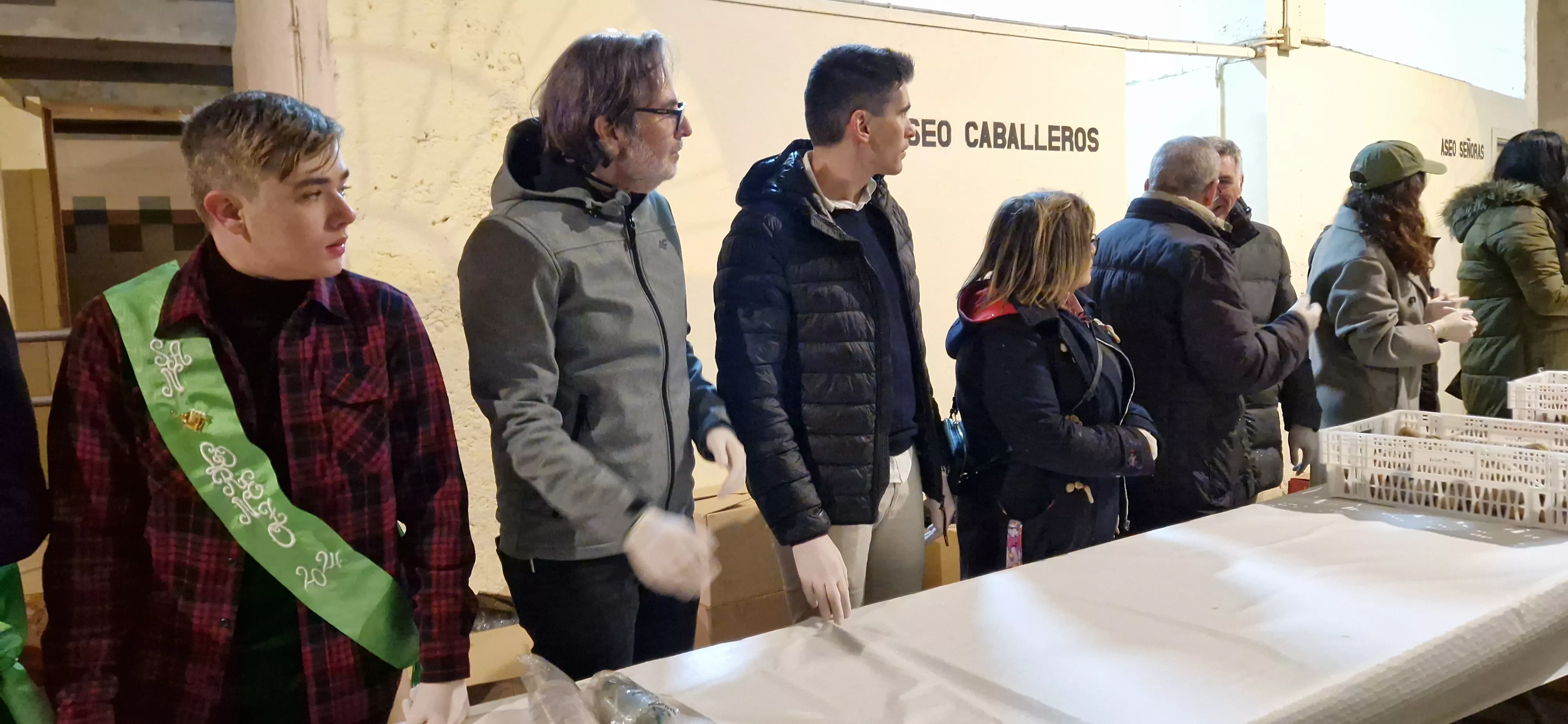 Víspera de San Vicente, sin hoguera y a cubierto. Foto Myriam Martínez 