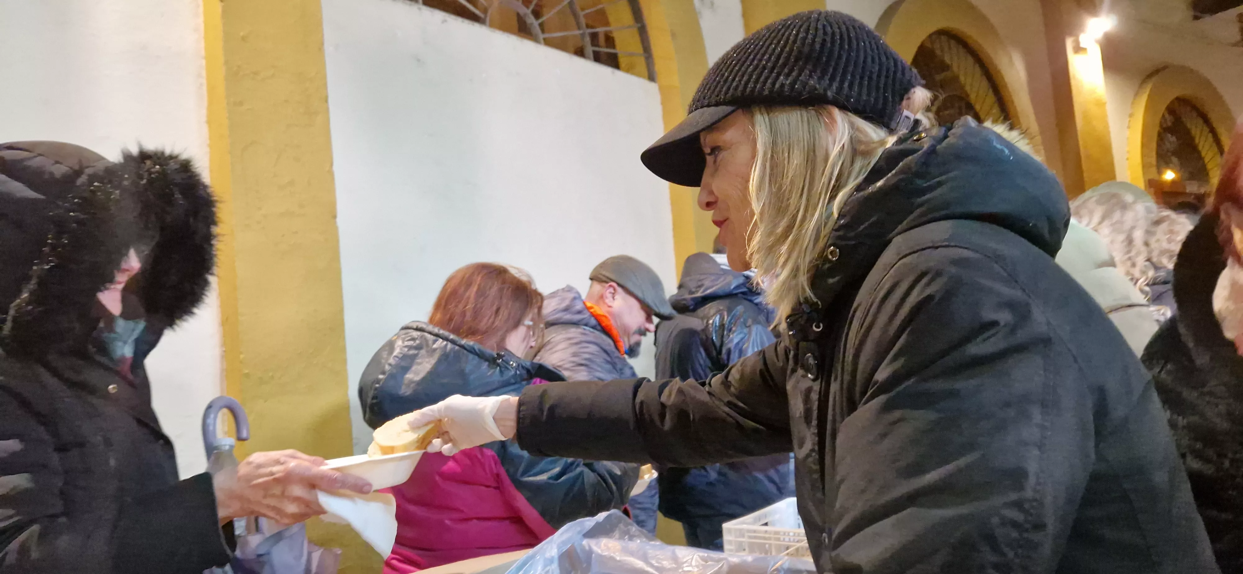 Víspera de San Vicente, sin hoguera y a cubierto. Foto Myriam Martínez 