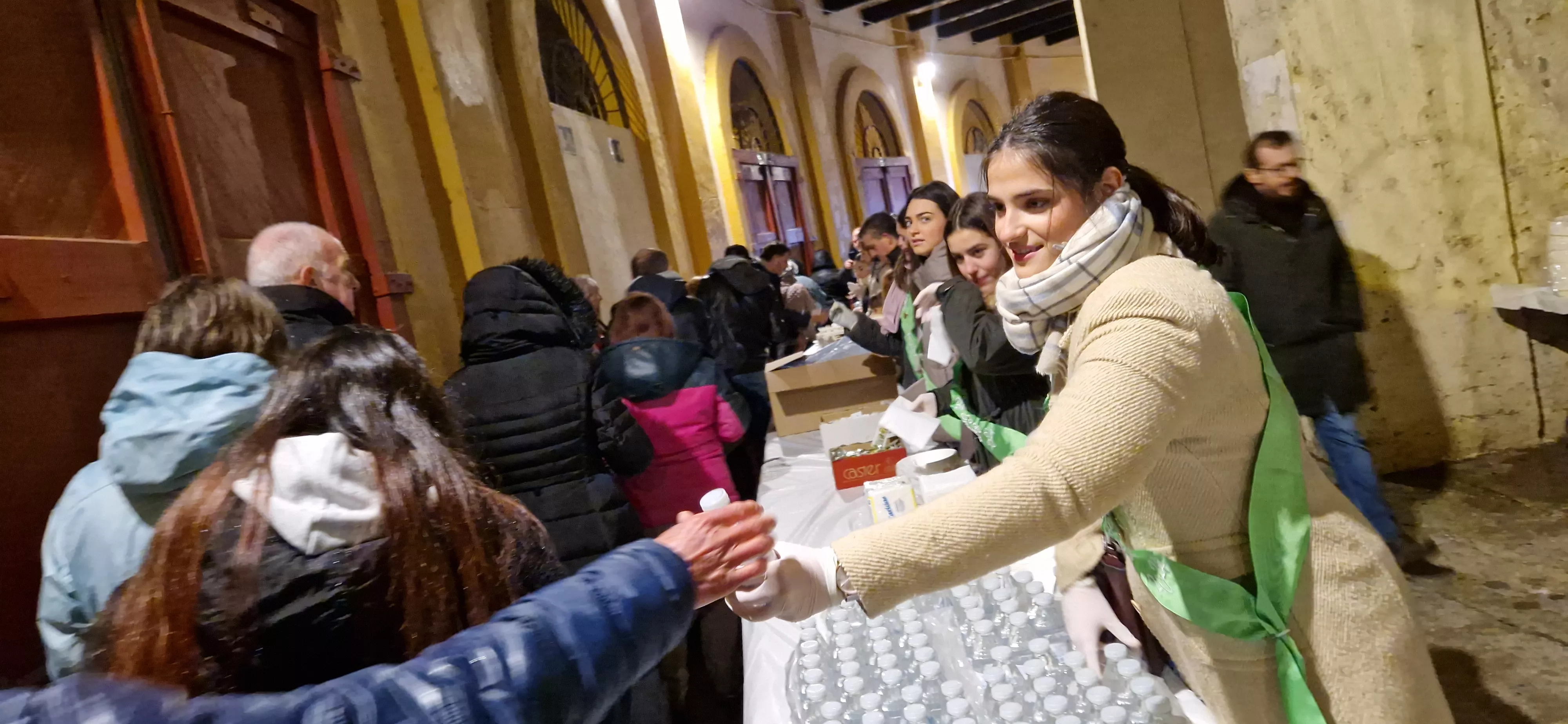 Víspera de San Vicente, sin hoguera y a cubierto. Foto Myriam Martínez
